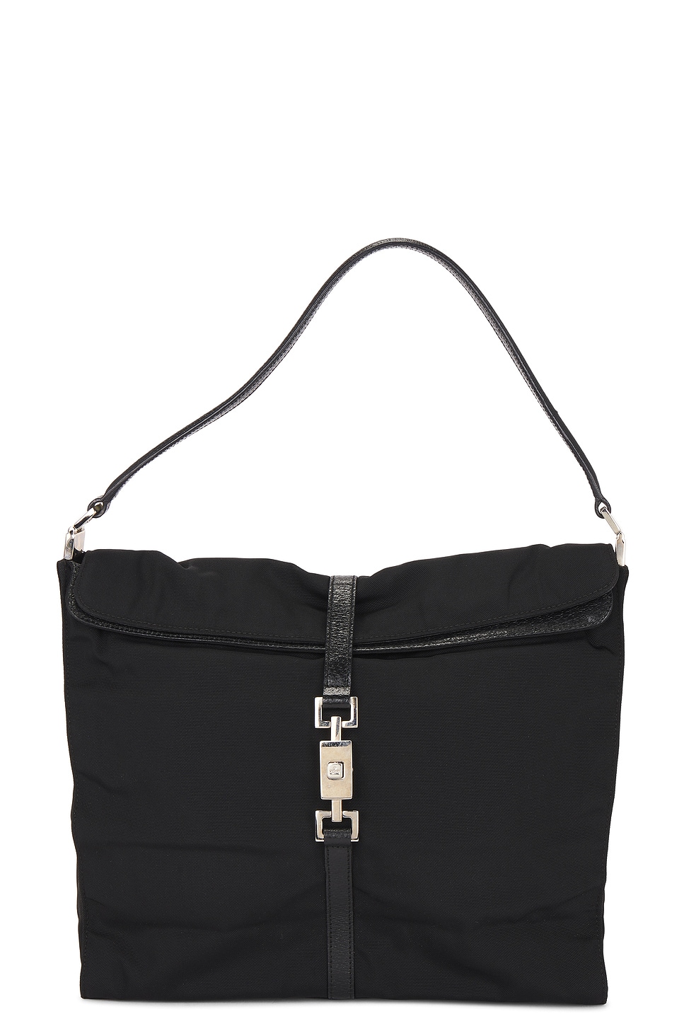 FWRD Renew Gucci Jackie Shoulder Bag in Black | REVOLVE