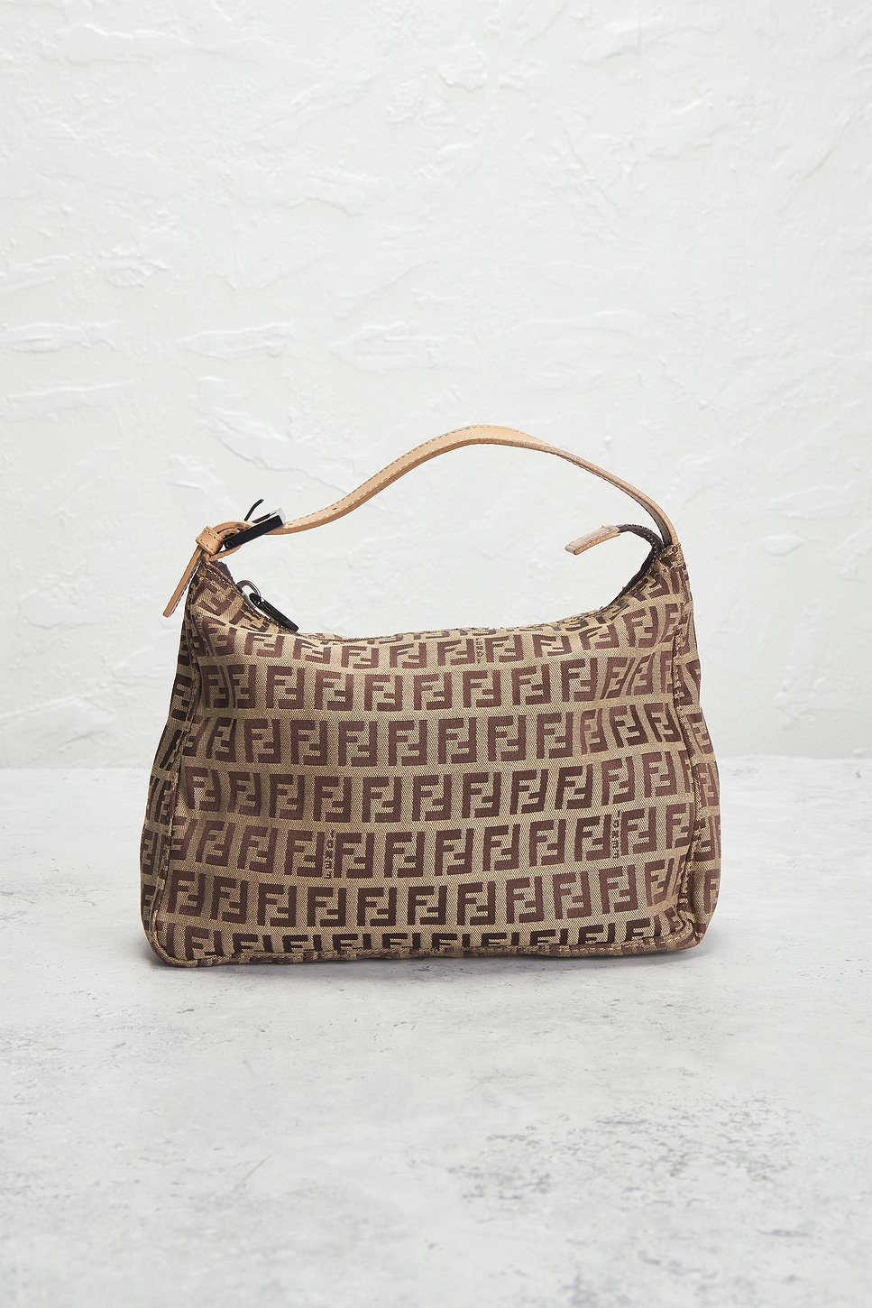 Fendi Zucchino Pouch Handbag