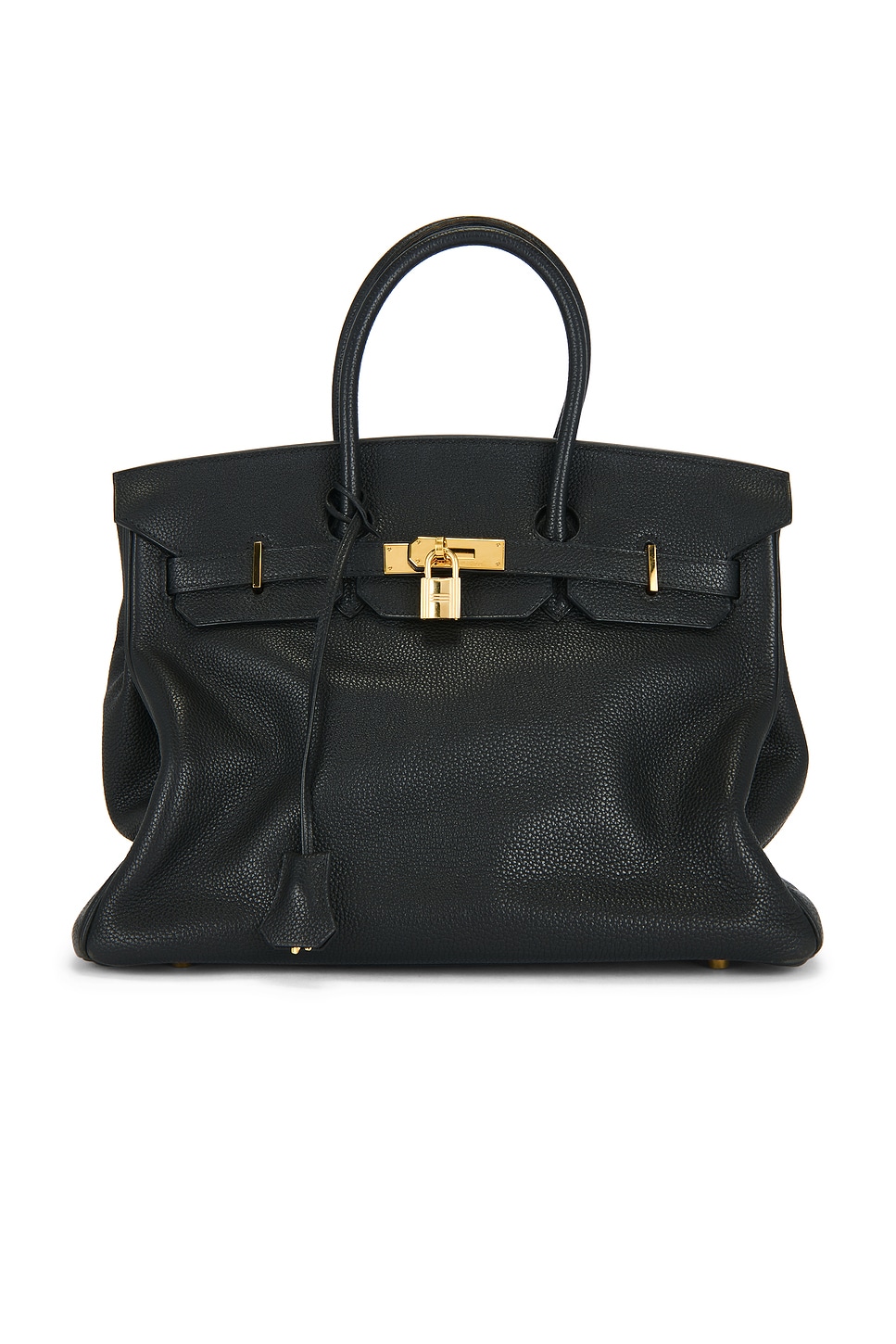 Hermes Taurillon Clemence Birkin 40 Retourne Handbag