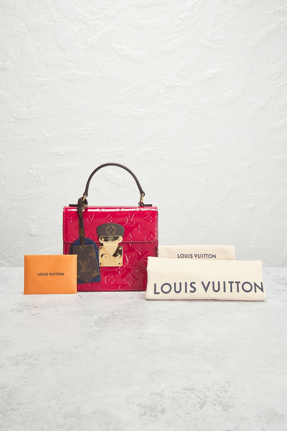 FWRD Renew Louis Vuitton Monogram Vernis Spring Street Handbag in