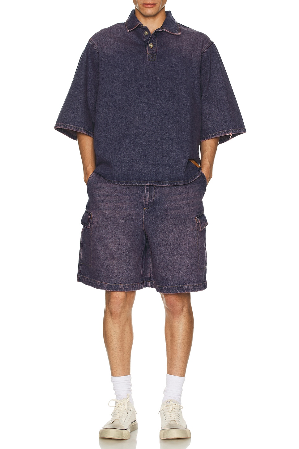 Denim Polo - Thumbnail 4