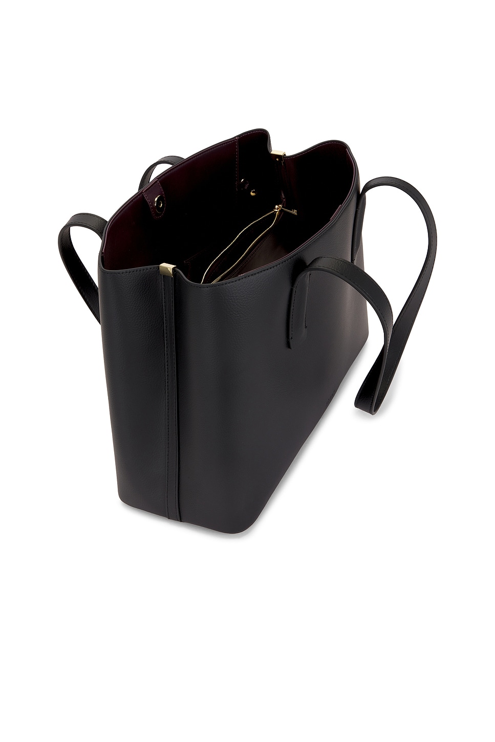 Freja New York LINNEA トートバッグ Linnea Tote Black - Luxury Vegan Work Bag