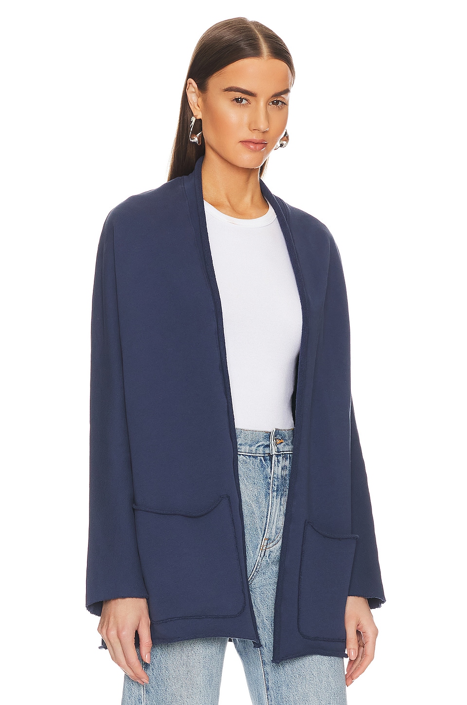 Frank & Eileen Beach Cardigan in Denim