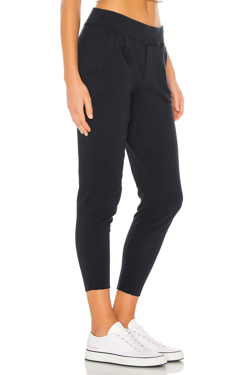 Frank & Eileen Pleated Jogger in British Royal Navy