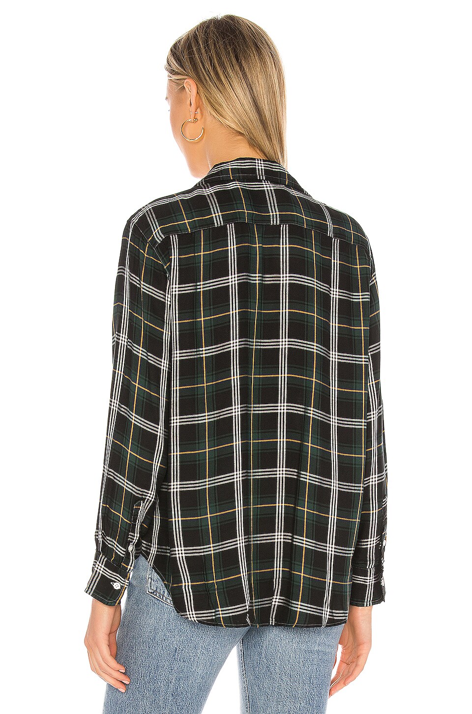 EILEEN Green and Pink with Blue Plaid, Italian Cotton
