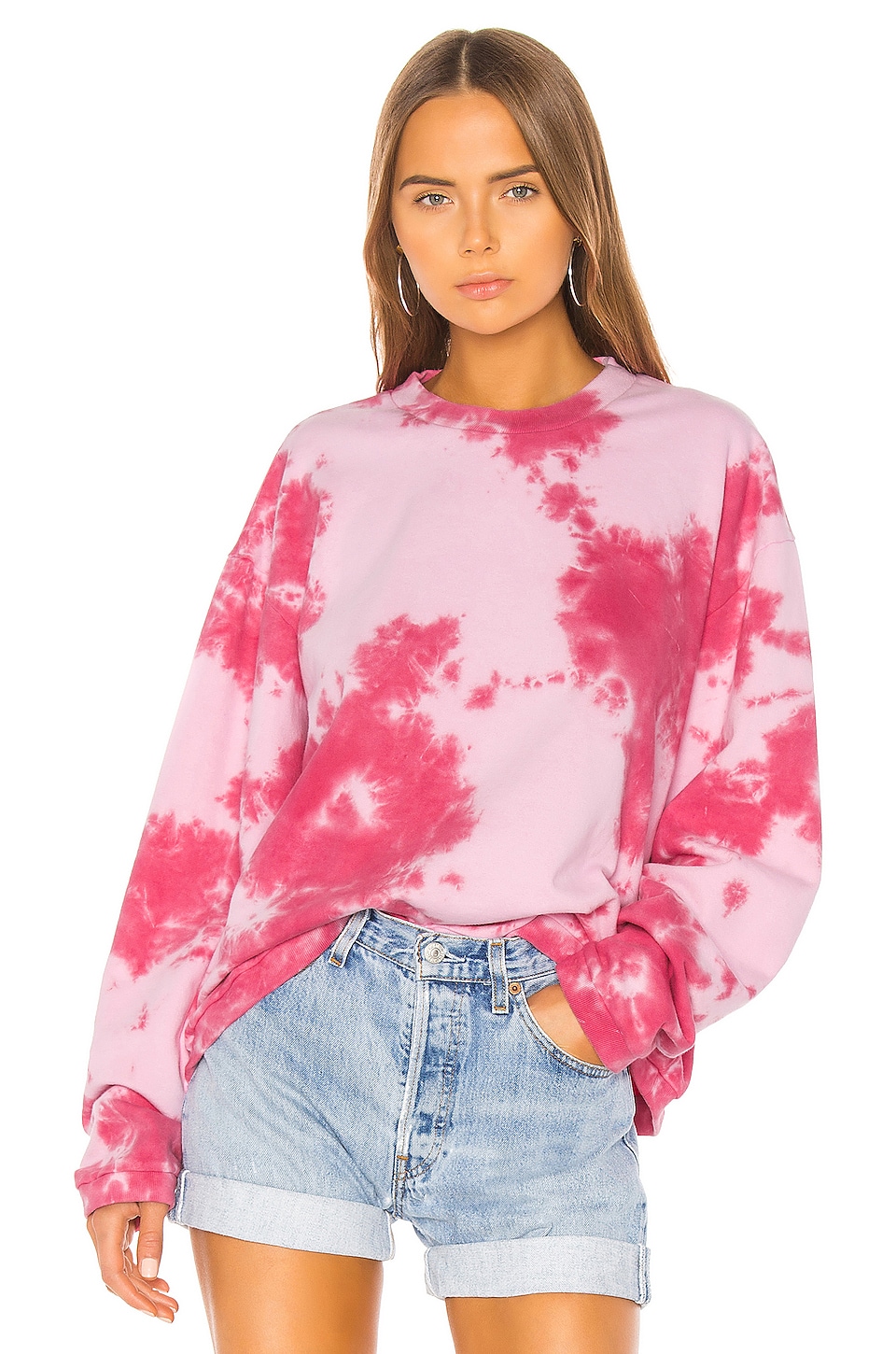 revolve tie dye sweatshirt