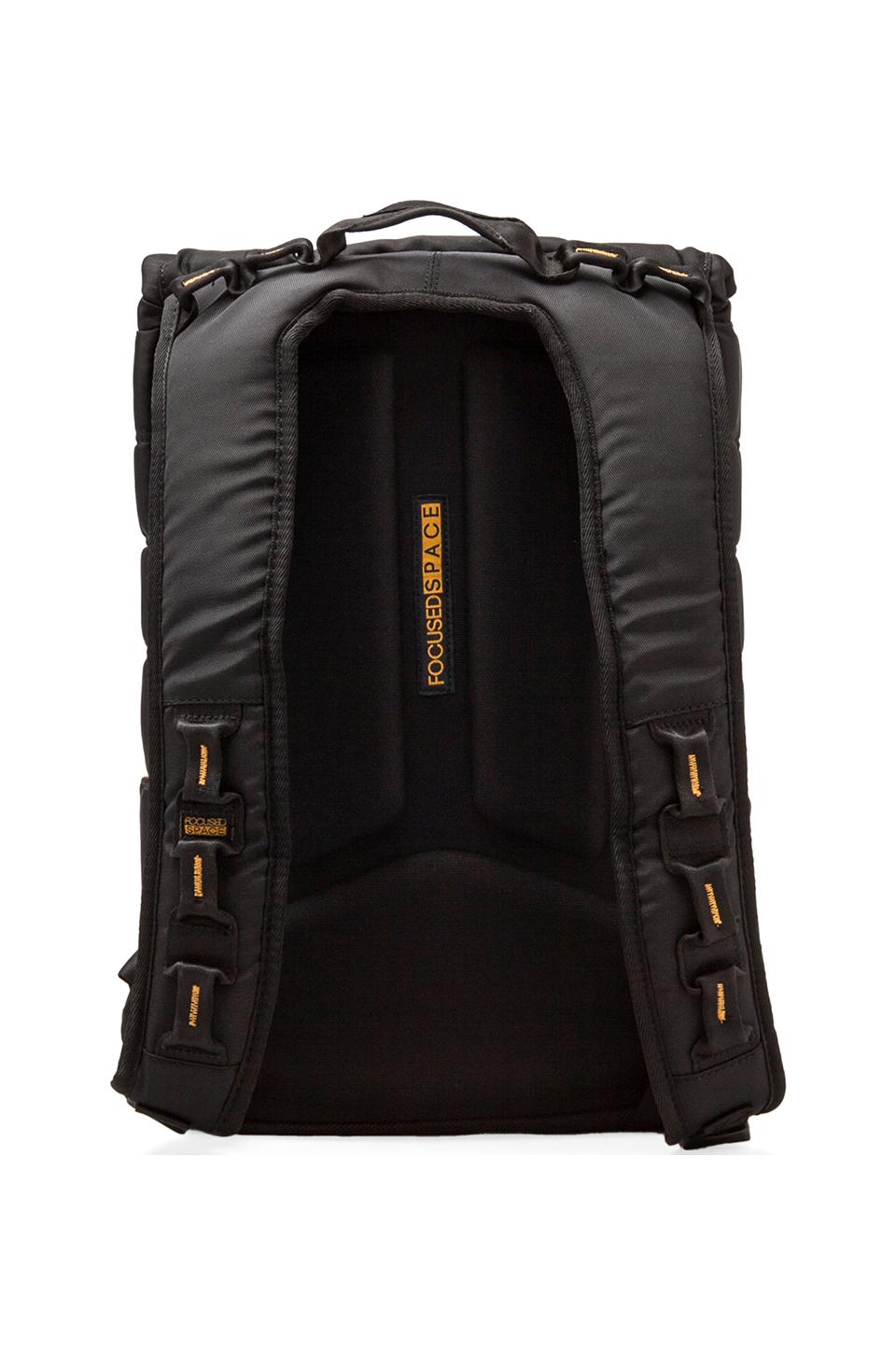 Focused Space The Slimline Backpack w/Padded Laptop Compartment in Black REVOLVE