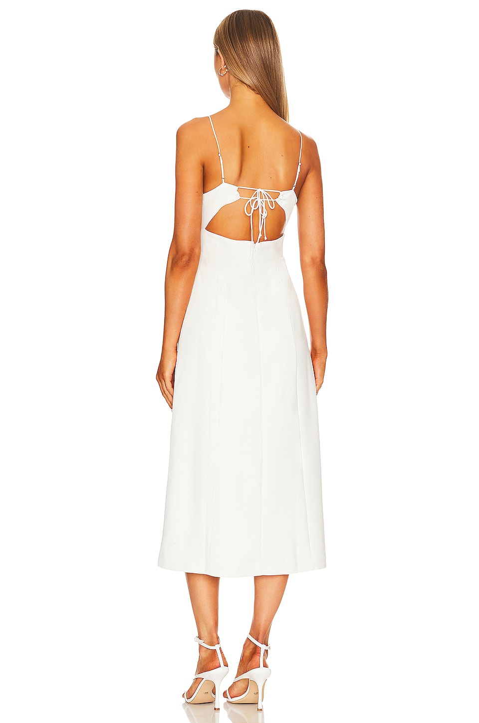 for love and lemons natasha midi dress For Love & Lemons Natasha Midi Dress - Cream