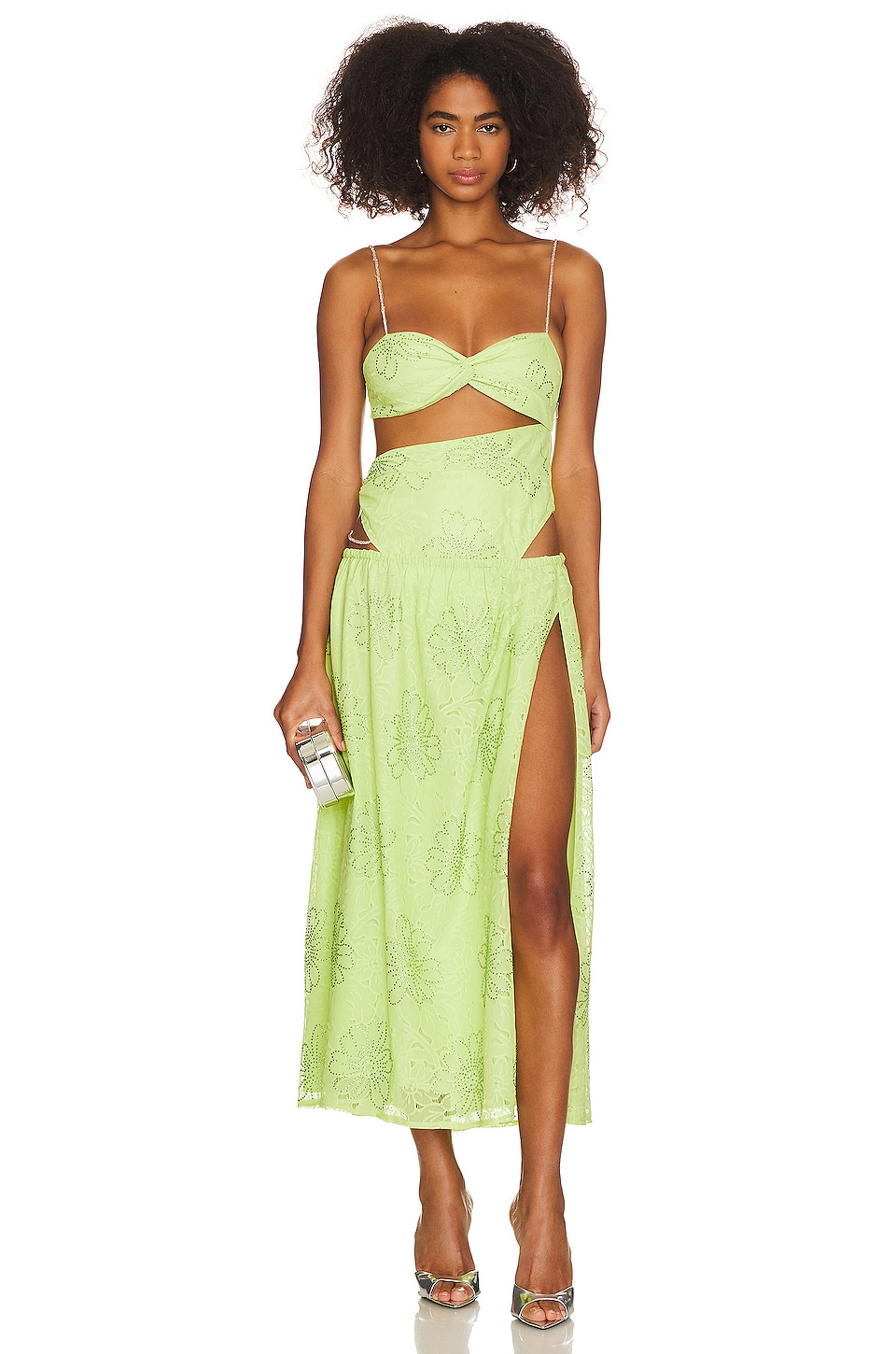 Image 1 of Anna Maxi Dress in Green