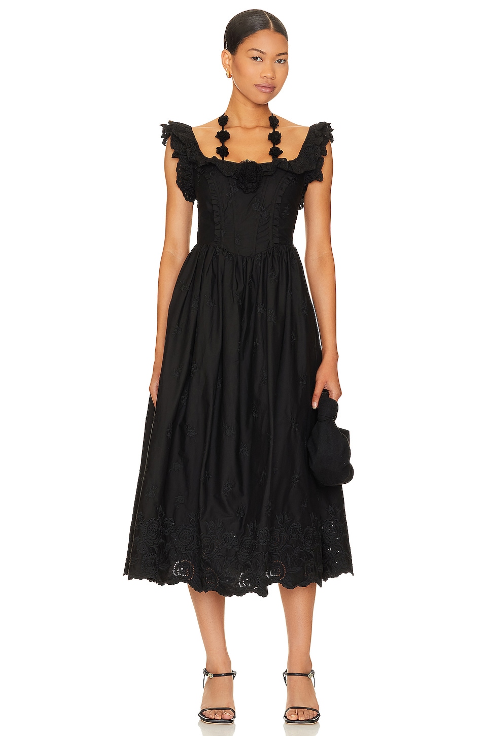 Velvet by Graham & Spencer Ginger Dress in Black