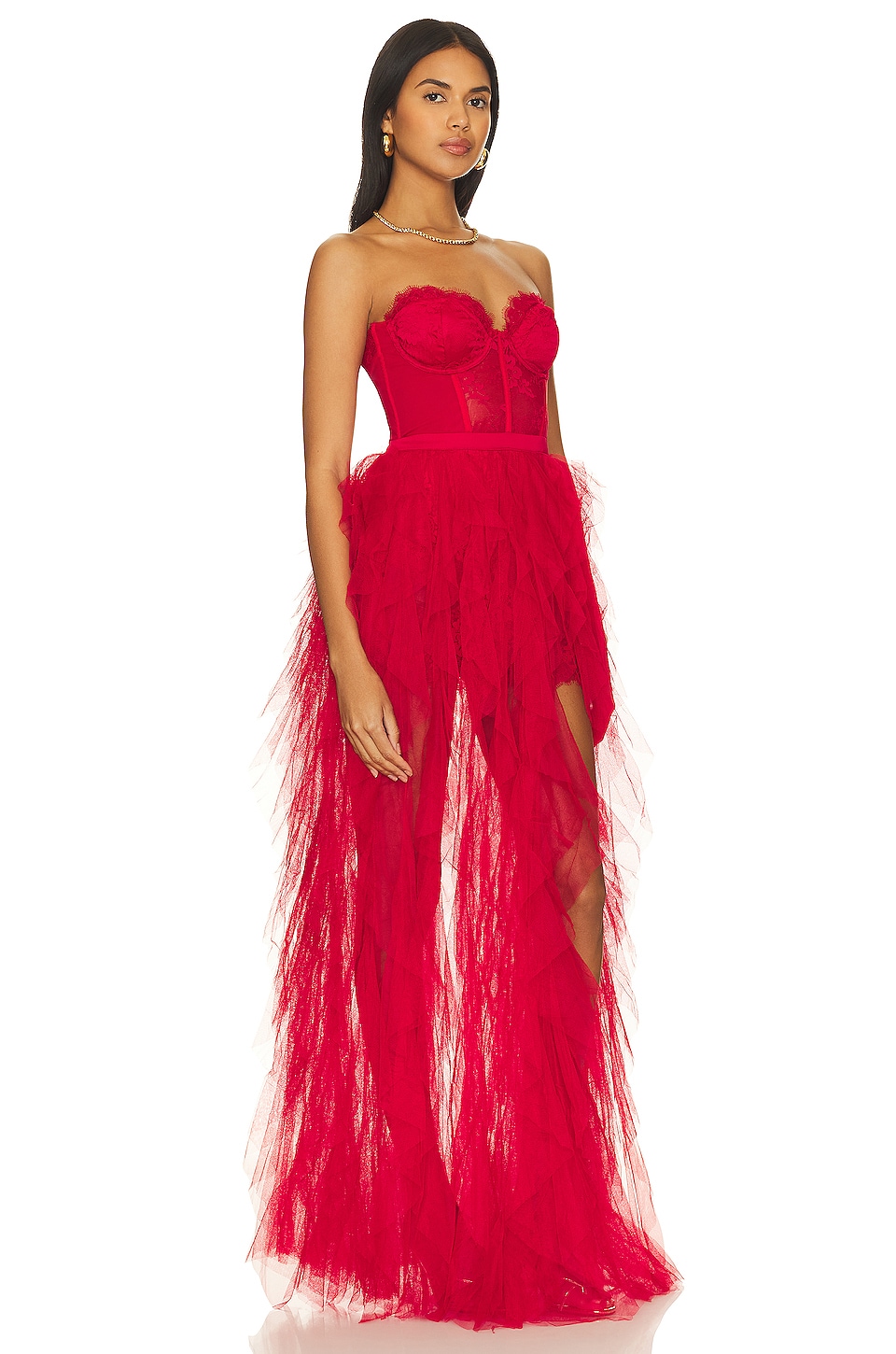 For Love & Lemons x REVOLVE Bustier Gown thumbnail