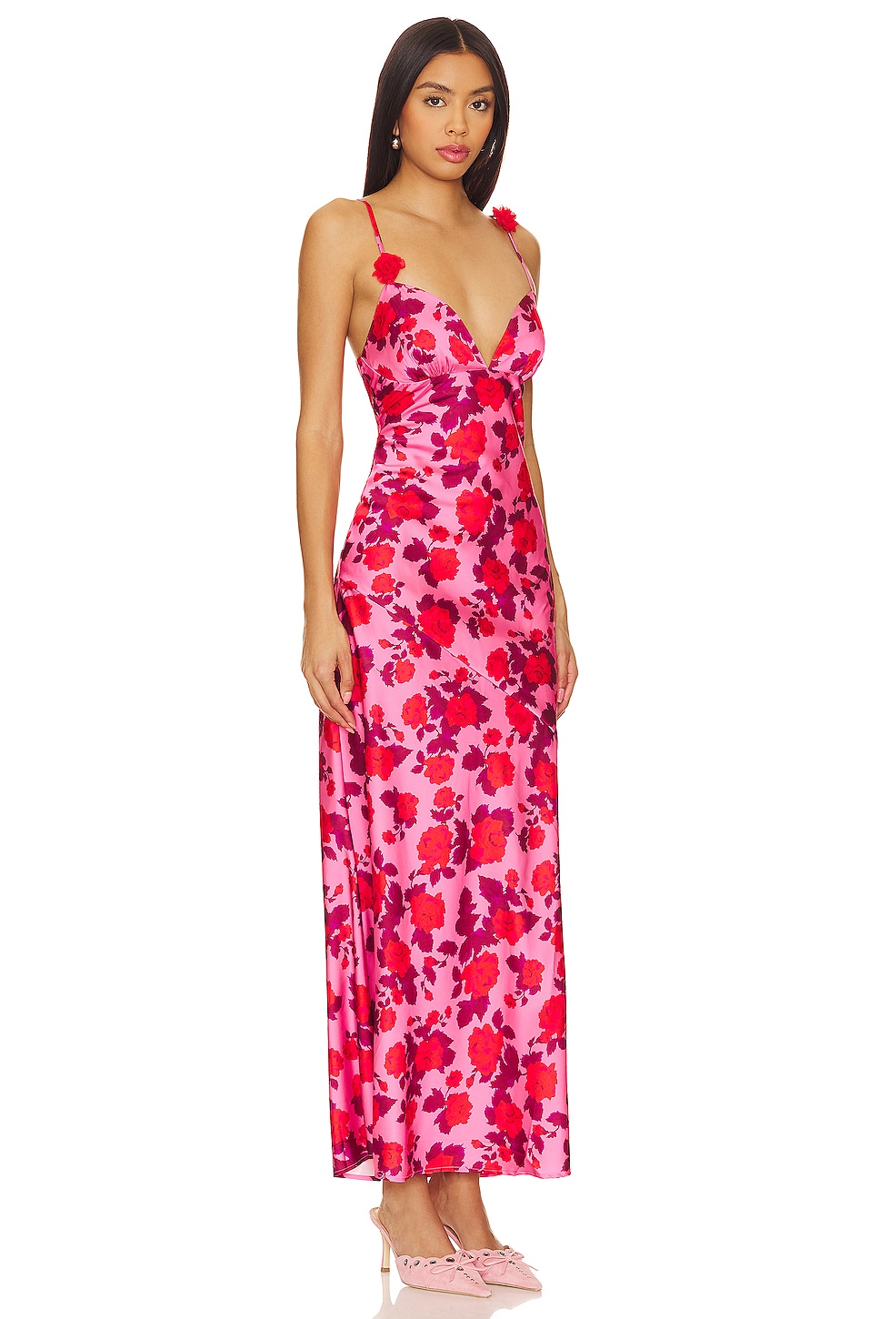 For Love & Lemons Huda Maxi Dress thumbnail