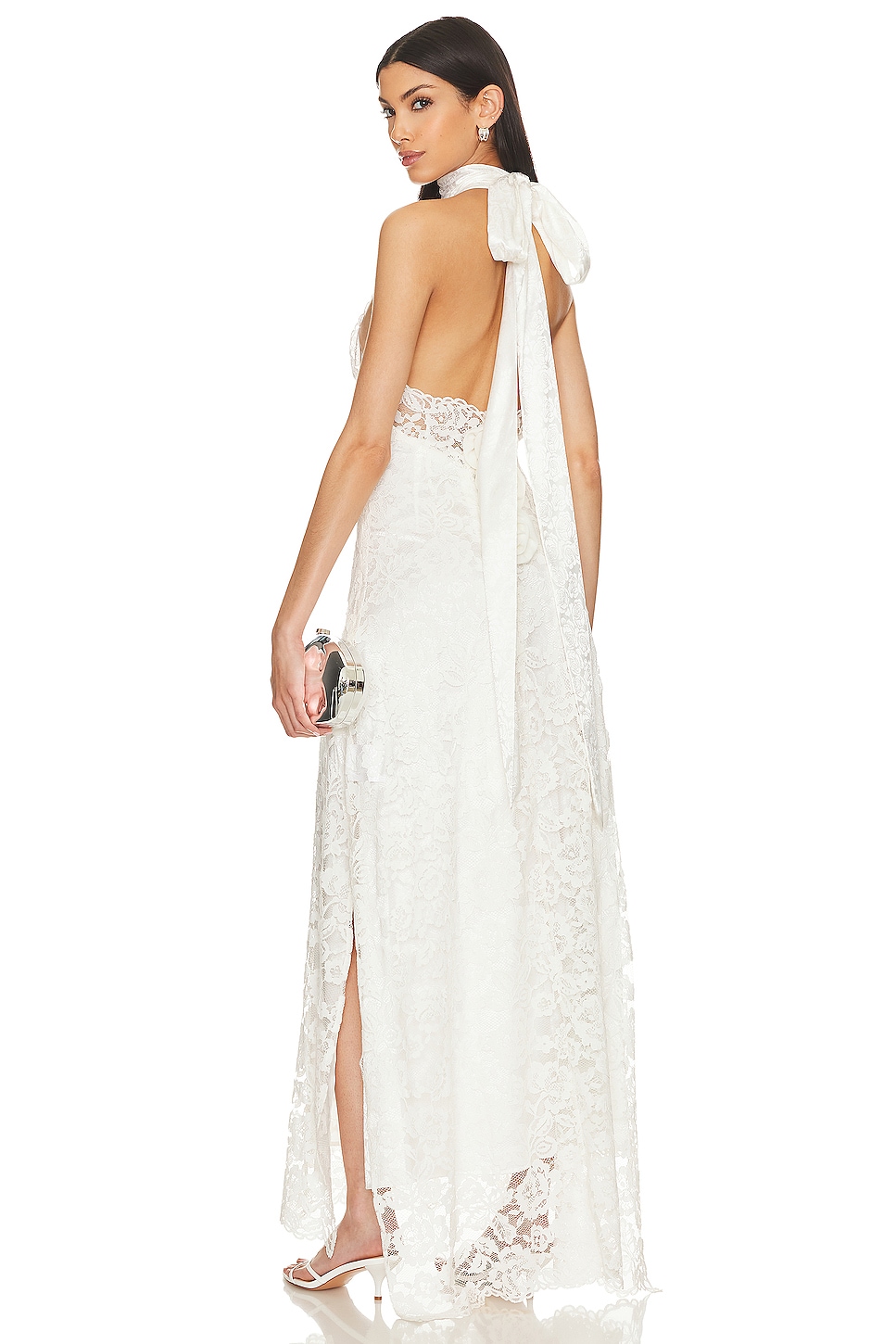 For Love & Lemons Verity Gown in White | REVOLVE