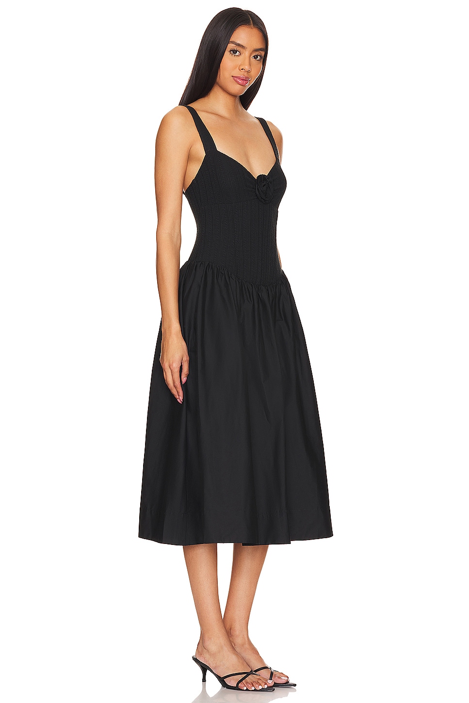 For Love & Lemons Billie Midi Dress thumbnail