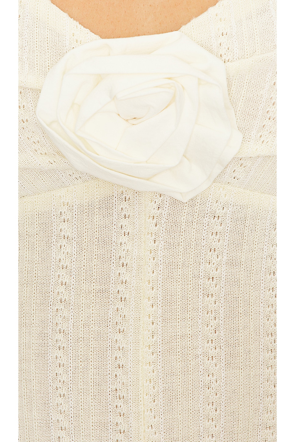 For Love & Lemons Billie Midi Dress in Cream | REVOLVE
