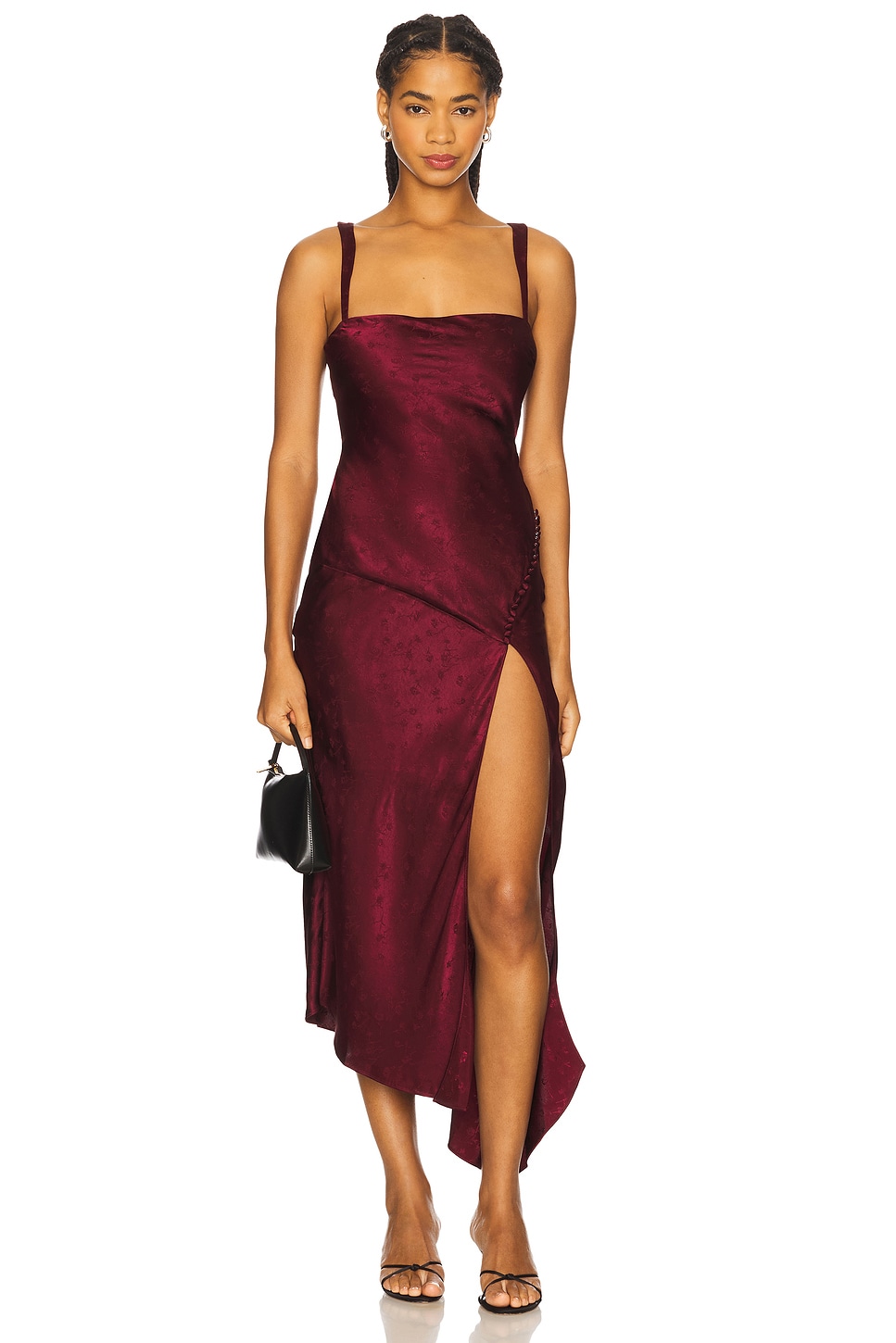 Carla Jacquard Midi Dress