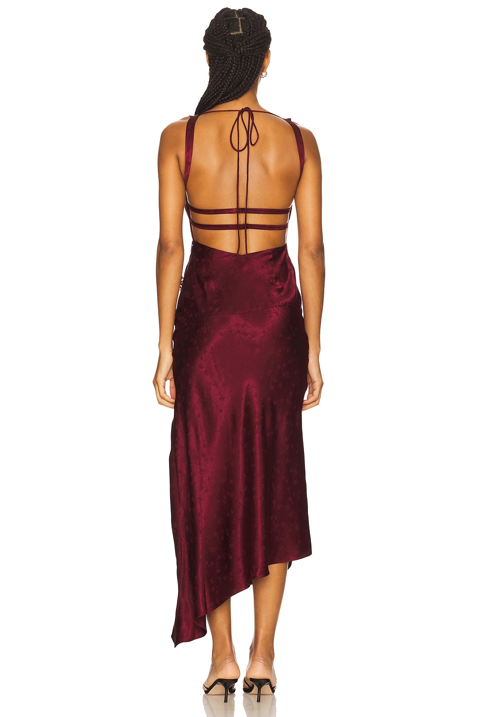 Carla Jacquard Midi Dress