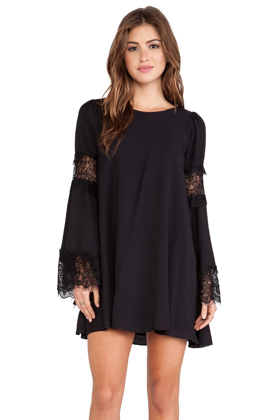 For Love & Lemons Festival Dress in Black | REVOLVE