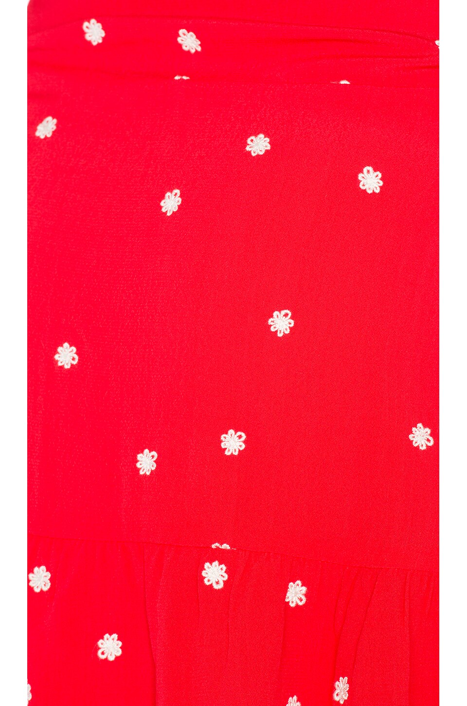 FOR LOVE & LEMONS CHIQUITA TIERED MINI DRESS