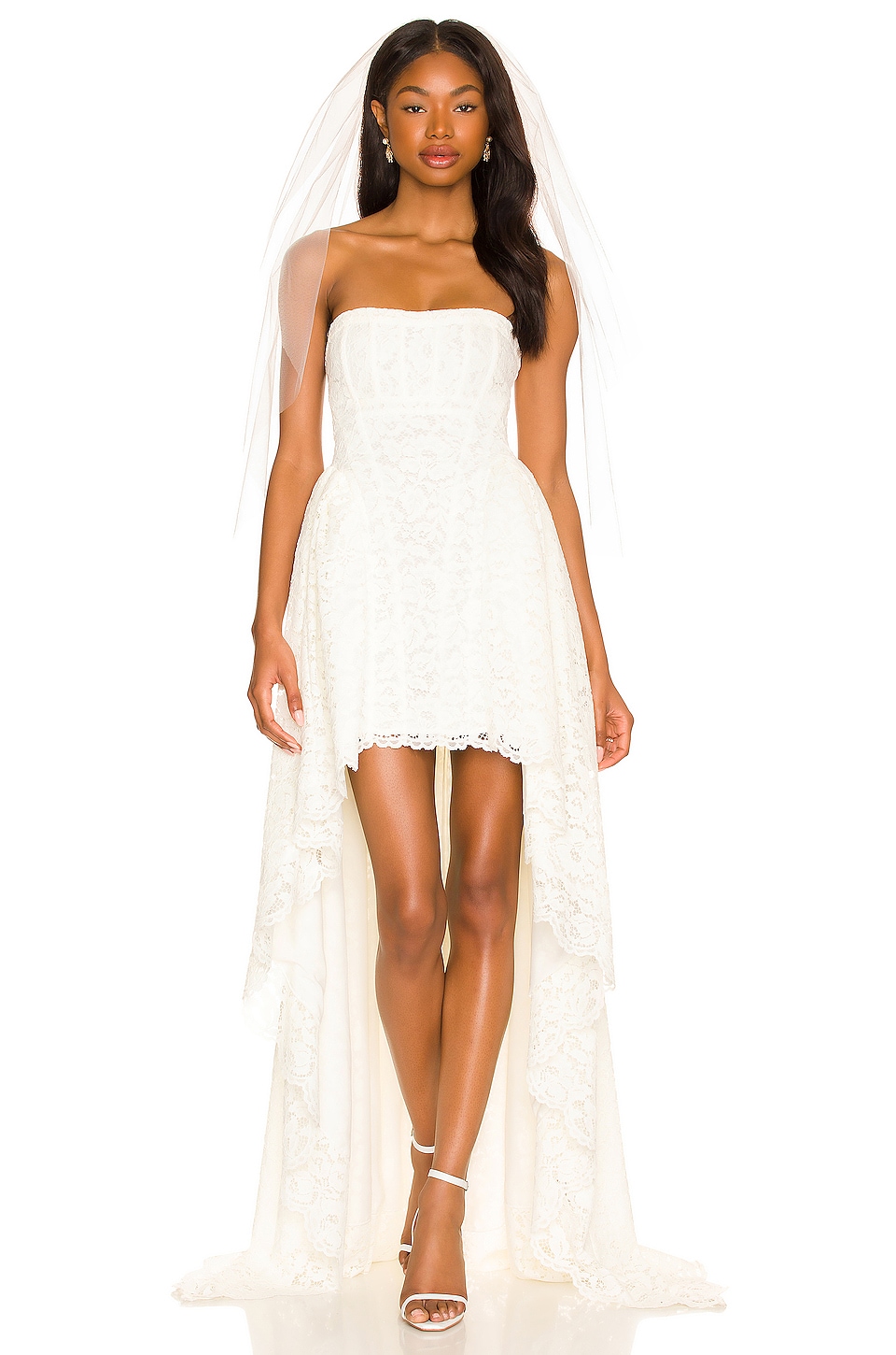 For Love And Lemons X Revolve Everly Gown In White Revolve