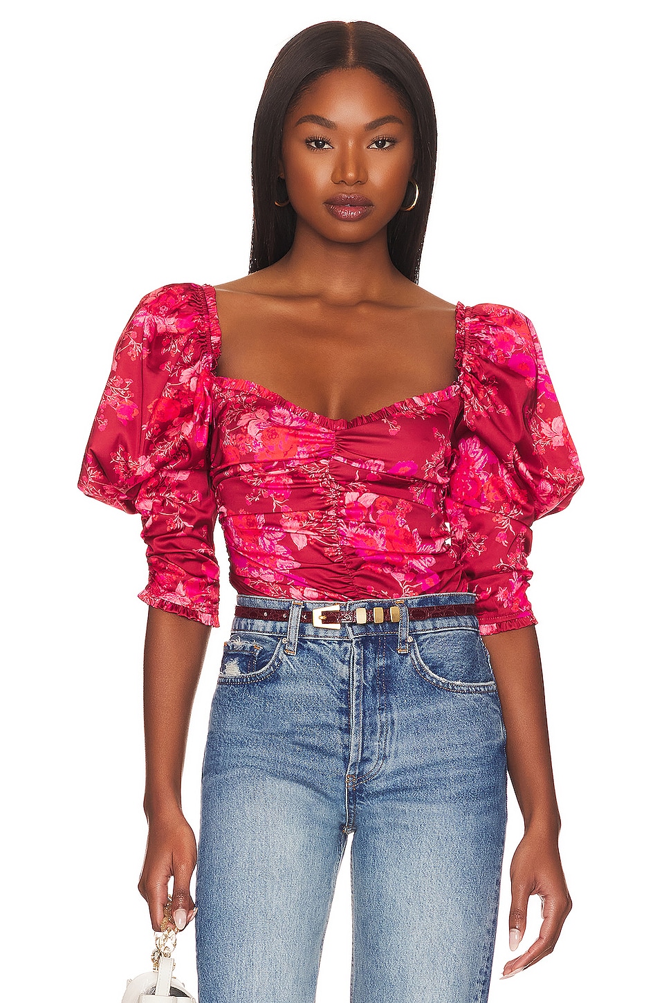Body For Love And Lemons Rue En Tulle Rose - Taille M, Neuf Avec étiquettes, Style Belle époque