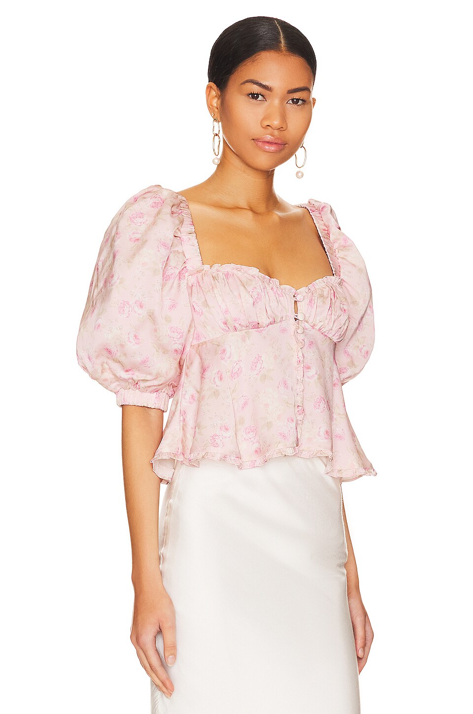 For Love & Lemons - Rhoda Blouse | Plush