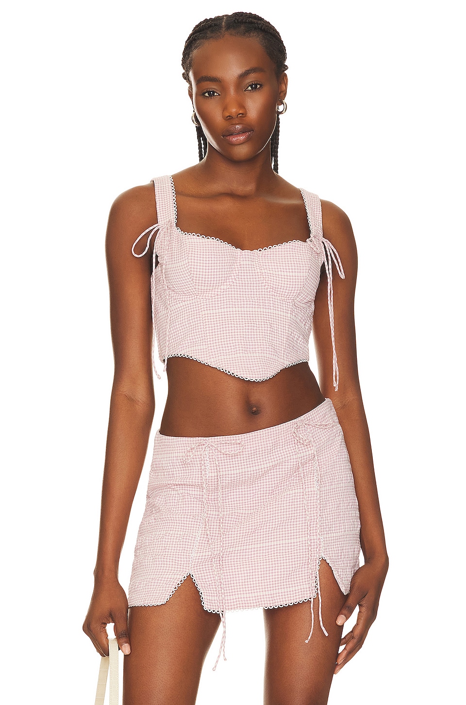 For Love & Lemons ALI ビスチェトップ - Pink | REVOLVE