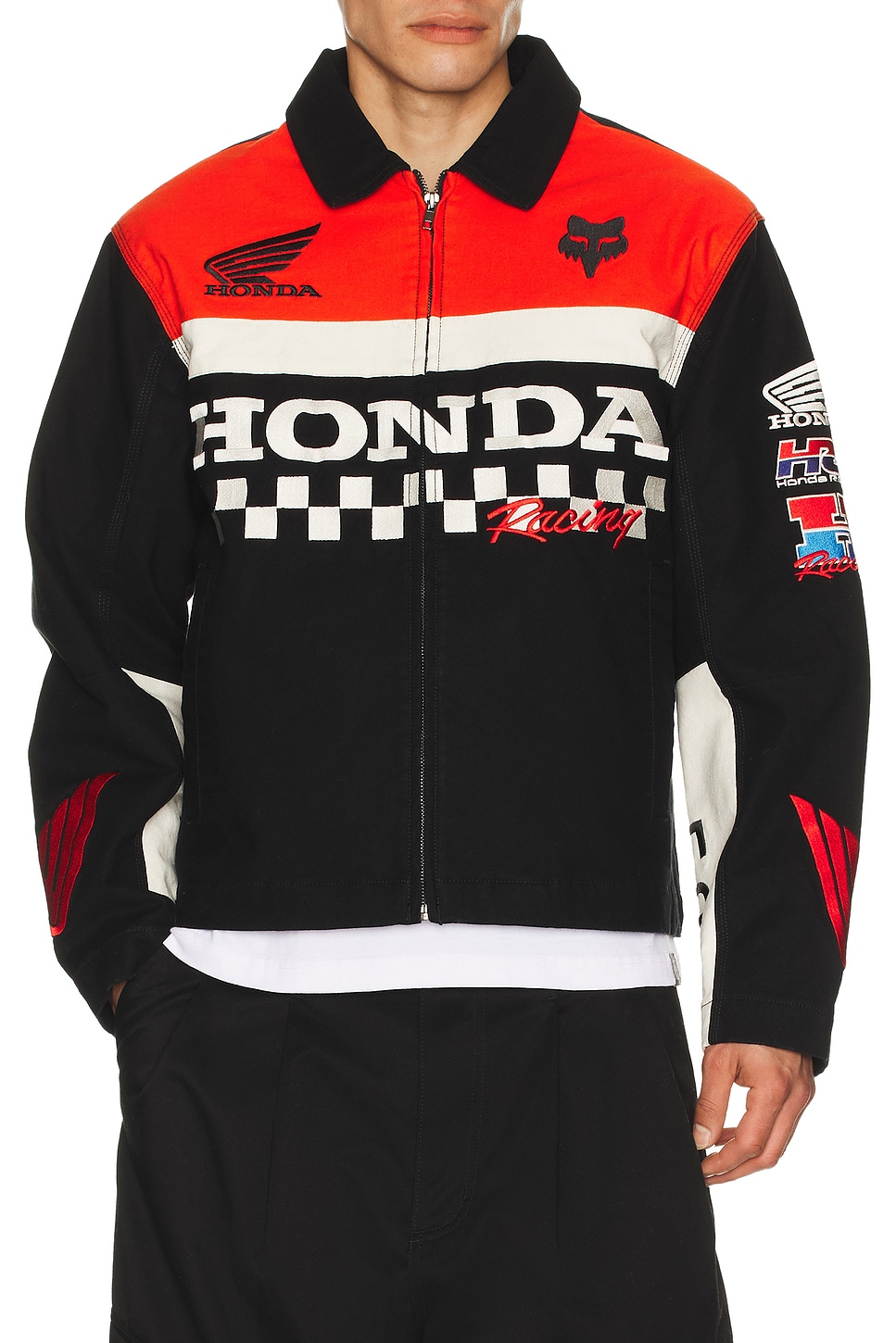 Fox Racing x Honda Work Jacket in Black | REVOLVE
