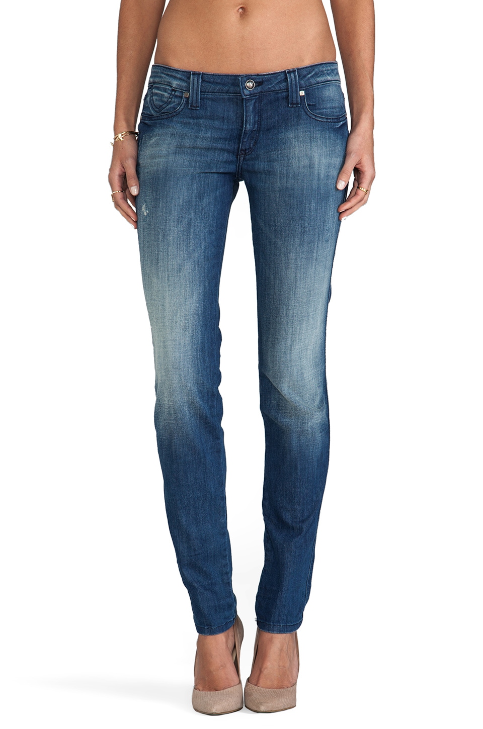 Frankie B Jeans Frankie Skinny In Japan Blue Revolve