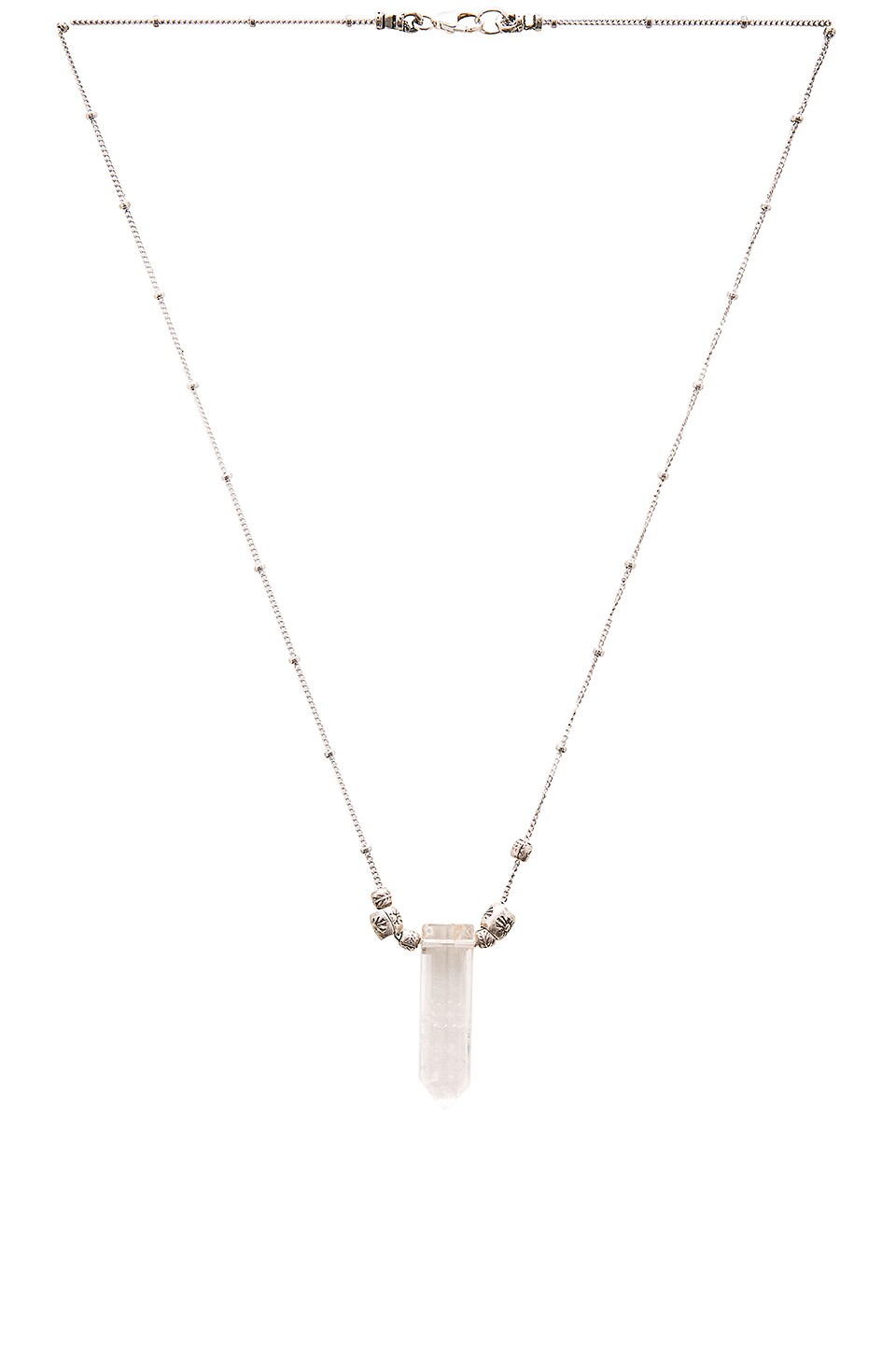 Frasier Sterling Delilah Necklace in Crystal