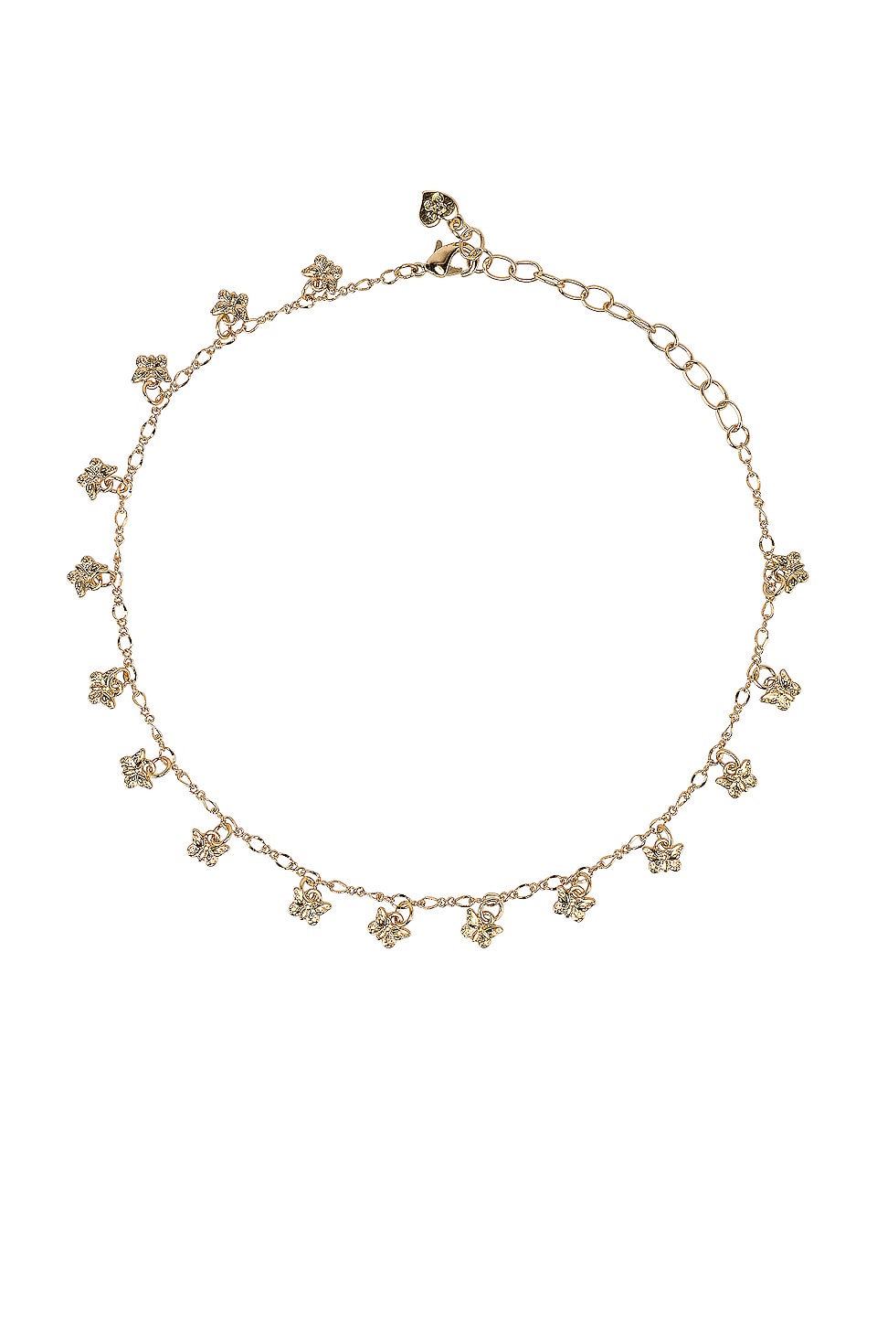 Frasier Sterling Butterflies Choker Necklace in Gold | REVOLVE