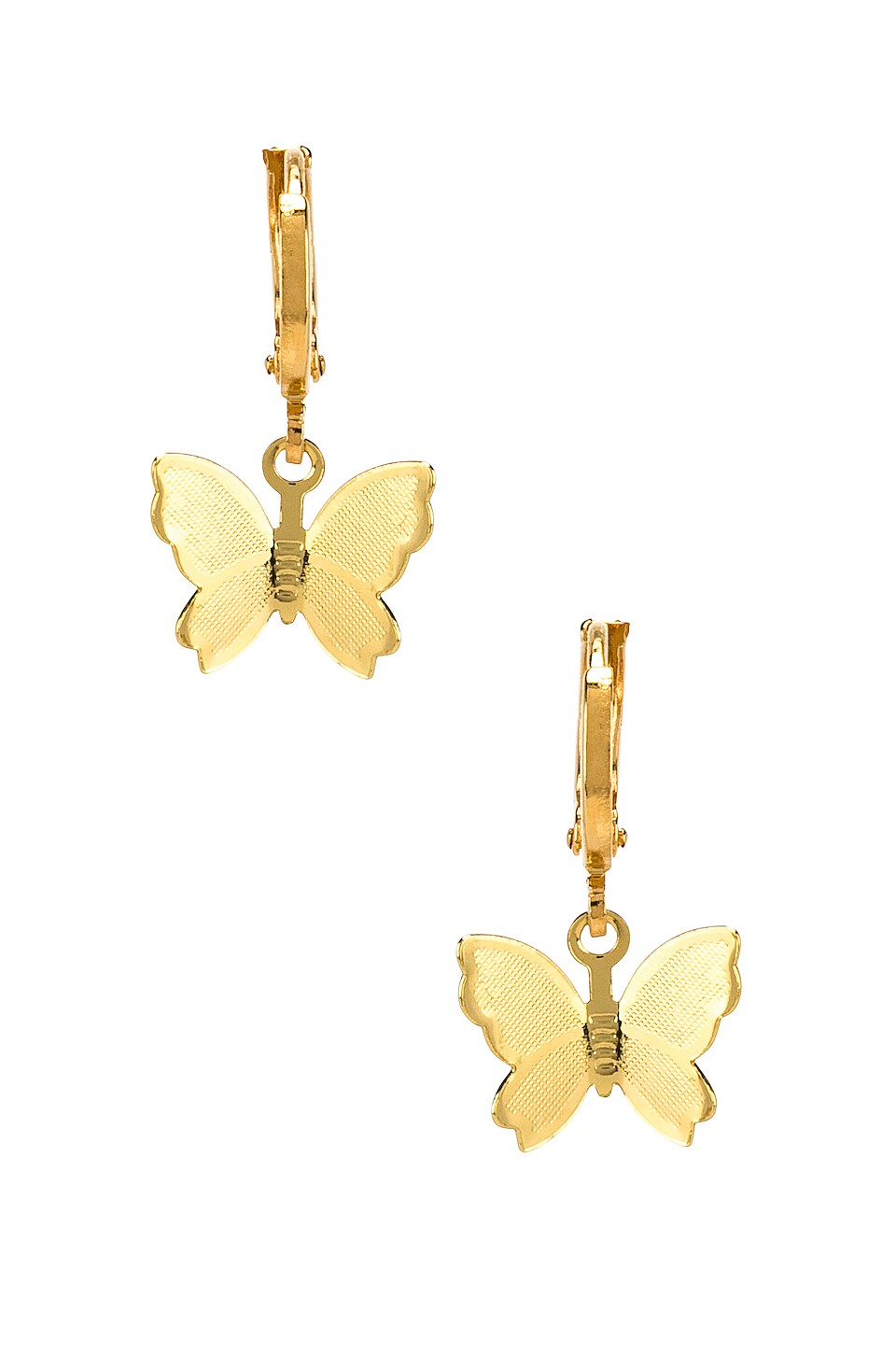 frasier sterling butterfly earrings