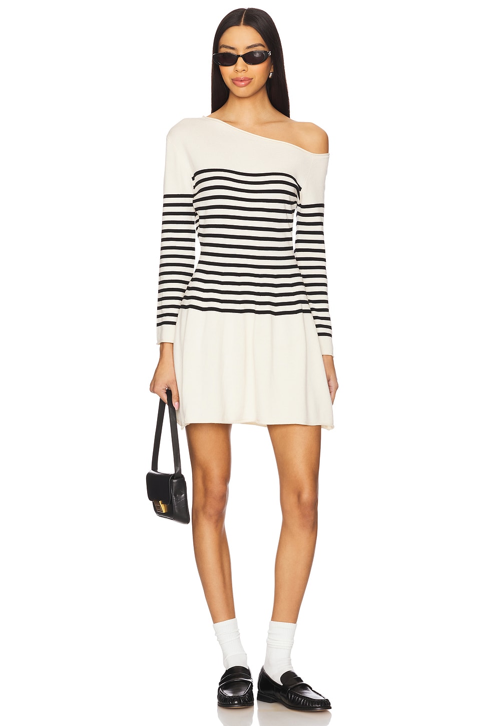 frankies bikinis knit dress Storm Cable Cloud Knit Mini Dress
