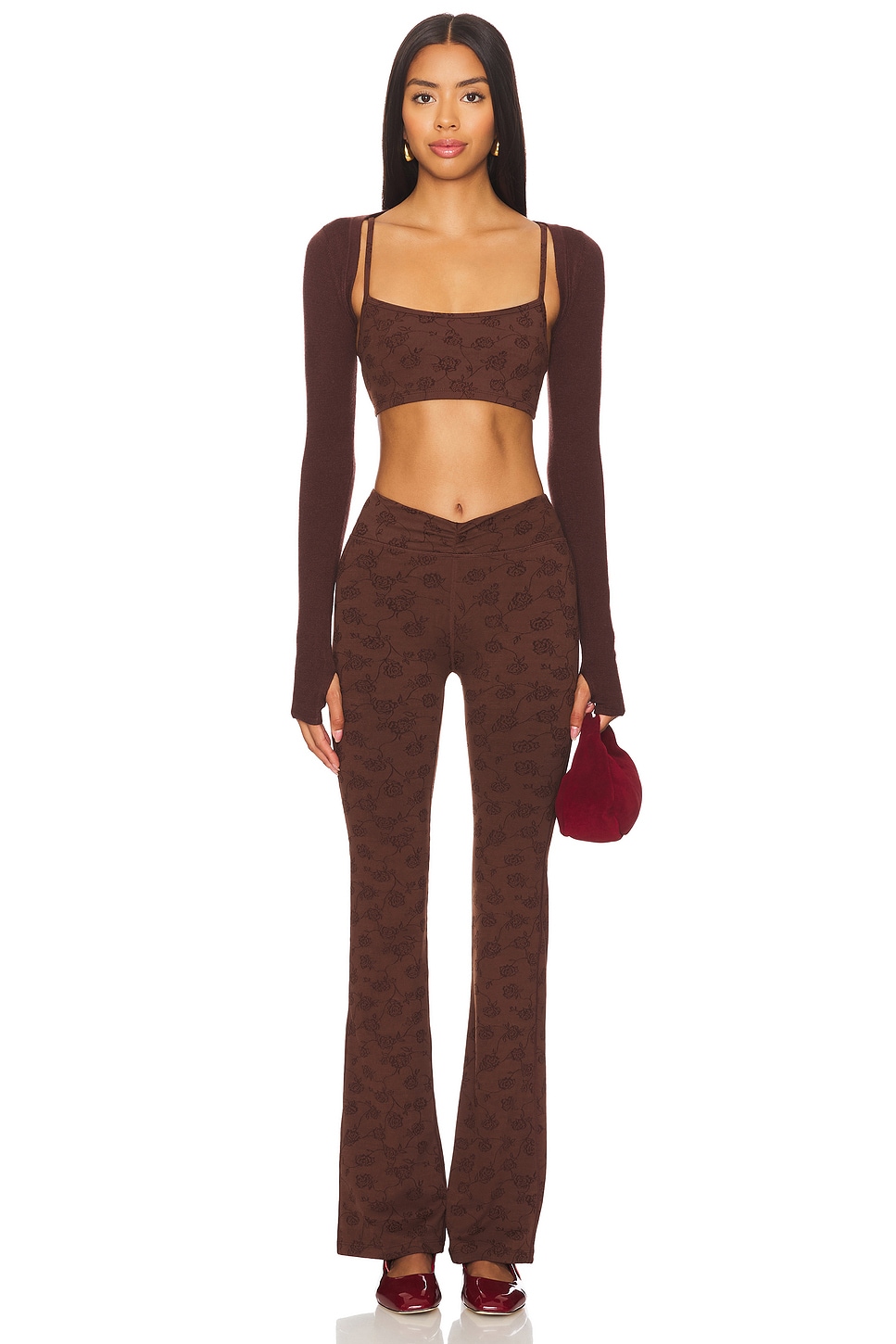 Reine Shine Jacquard Bralette - Thumbnail 4