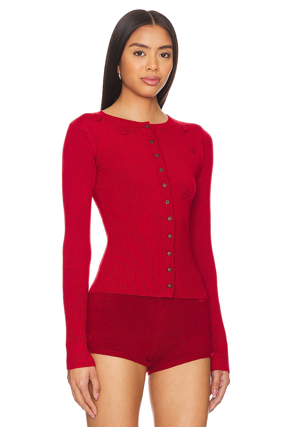 Frankies Bikinis Lenon Cloud Knit Sweater thumbnail