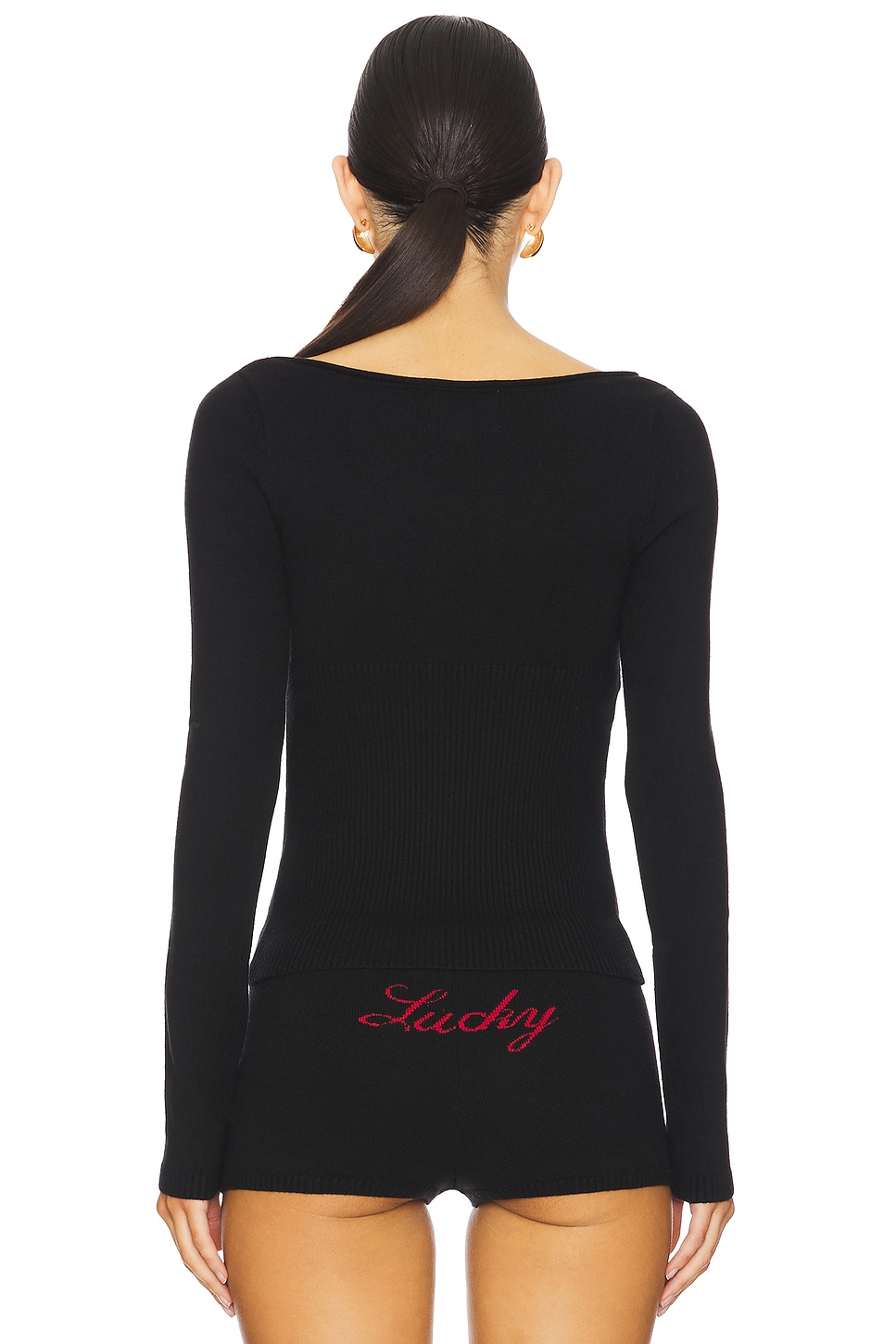 Frankies Bikinis X Bella Hadid Theo Knit Sweater