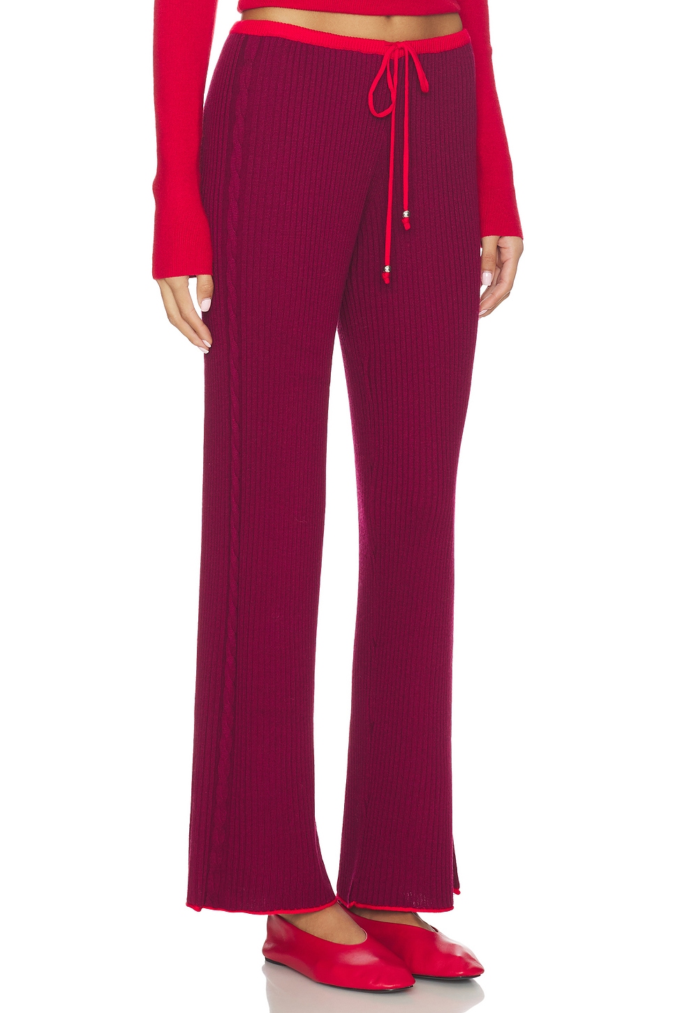Frankies Bikinis Lochlin Knit Pant