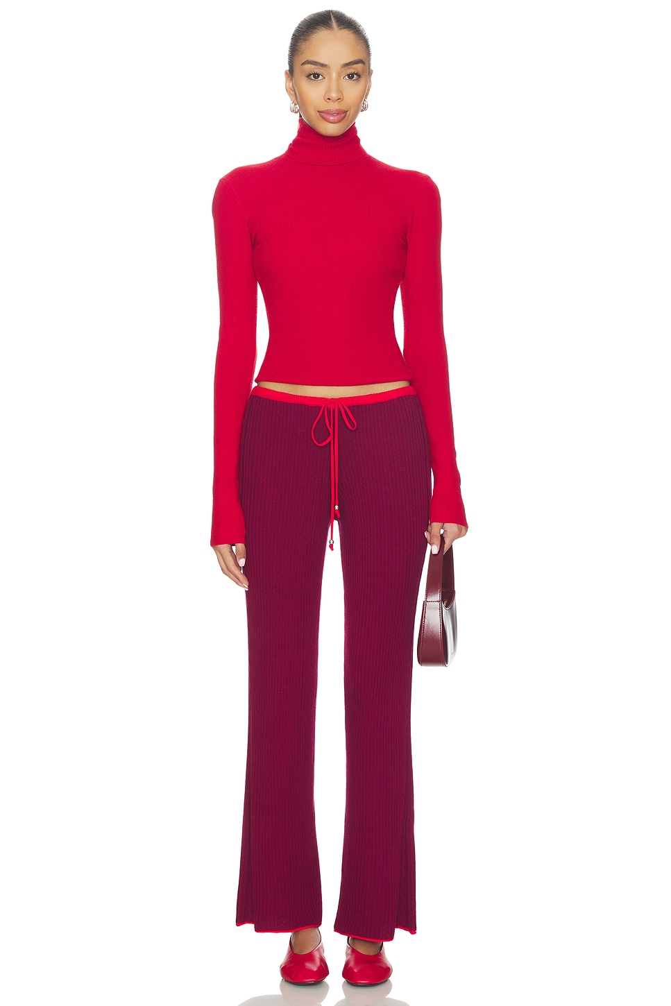 Frankies Bikinis Lochlin Knit Pant