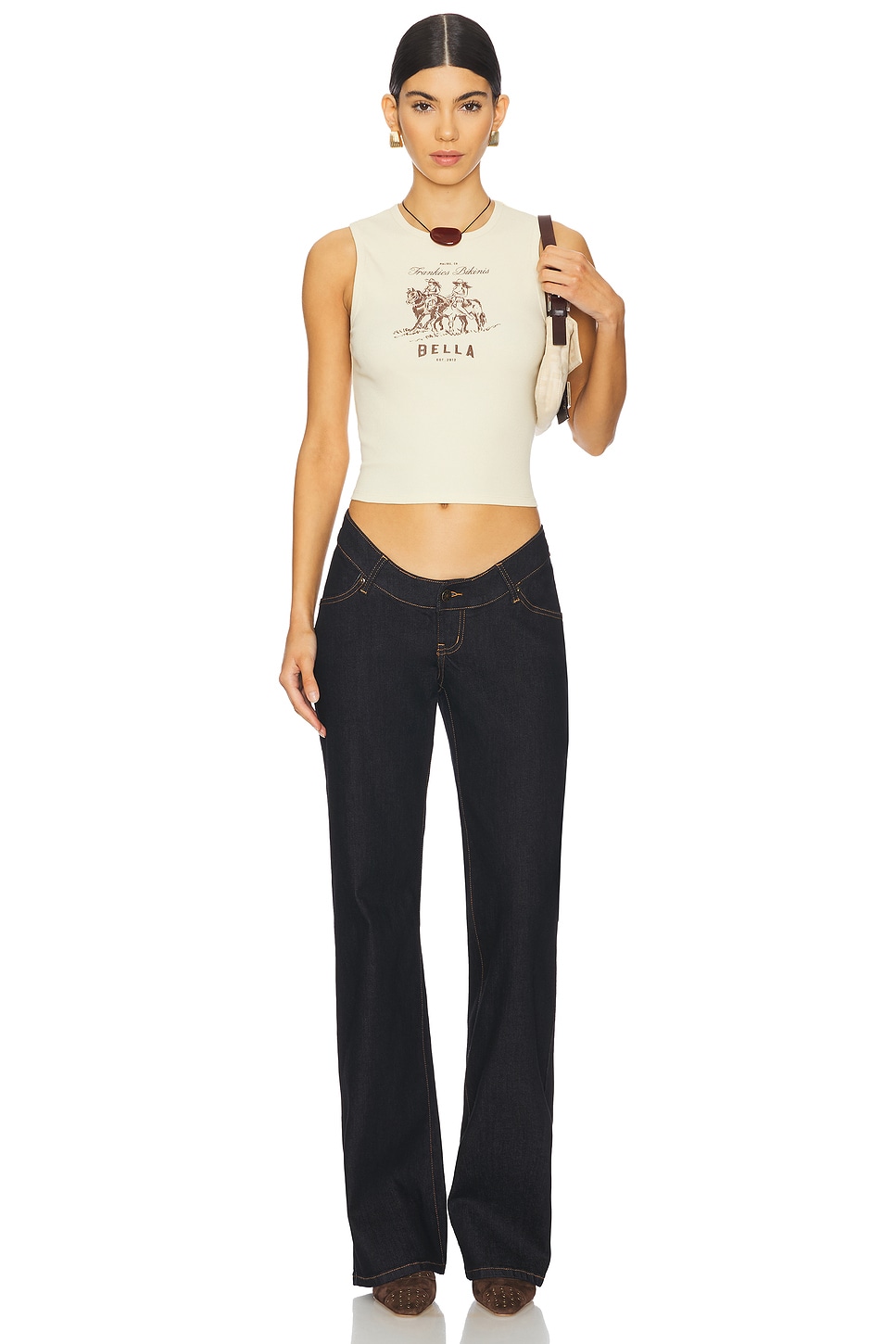 X Bella Hadid Reno Rib Tank