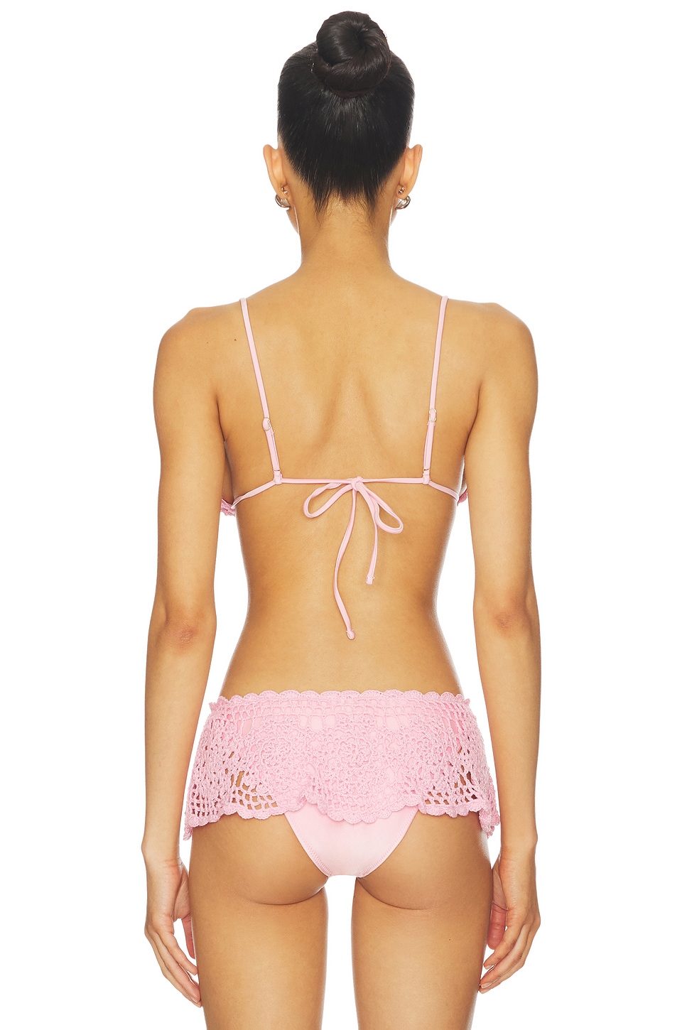 Frankies Bikinis Elena Crochet Bikini Top