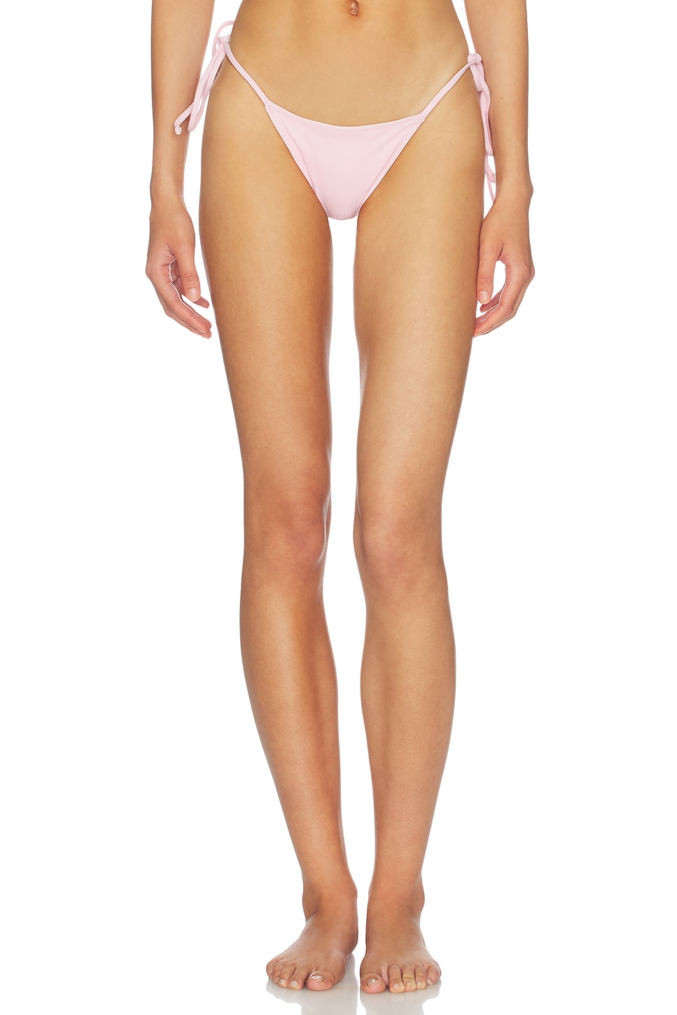 X Paige Lorenze Divine Ribbed Bikini Bottom