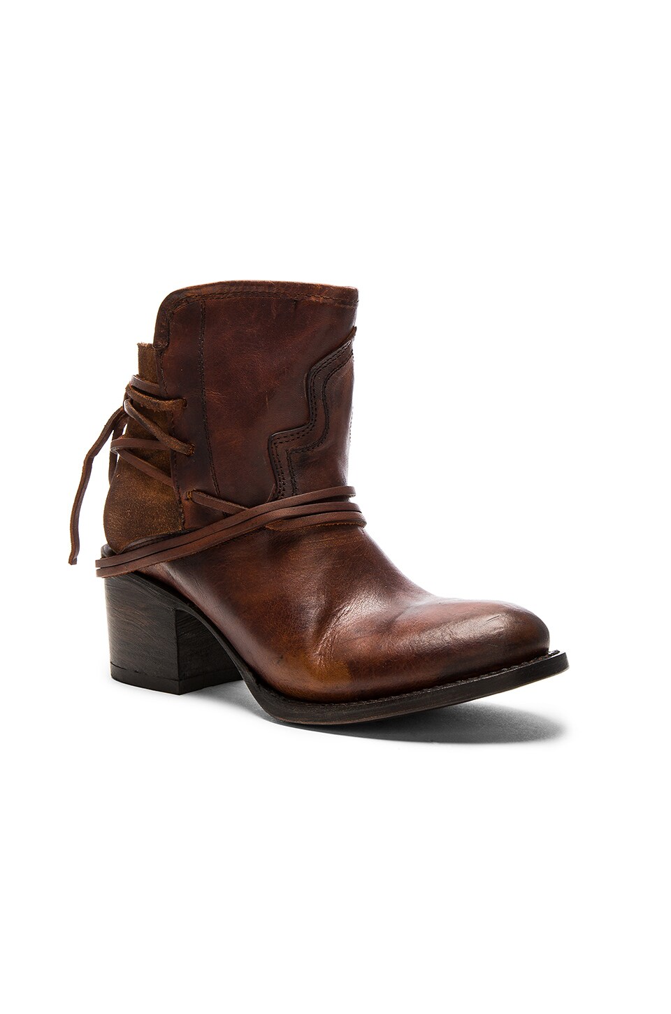 Freebird by Steven Casey Bootie in Cognac | REVOLVE