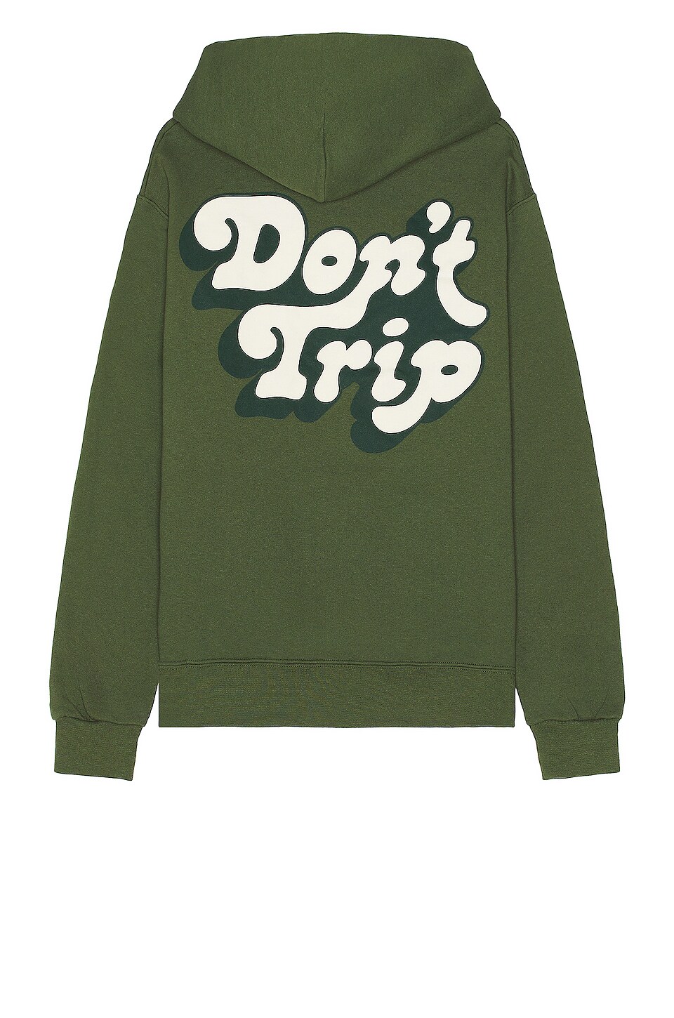 Free & Easy Don't Trip Drop Shadow OG Hoodie in Olive