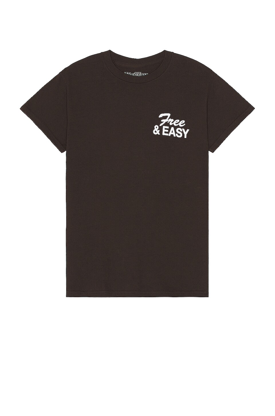 Free & Easy Classic Tee en Brown