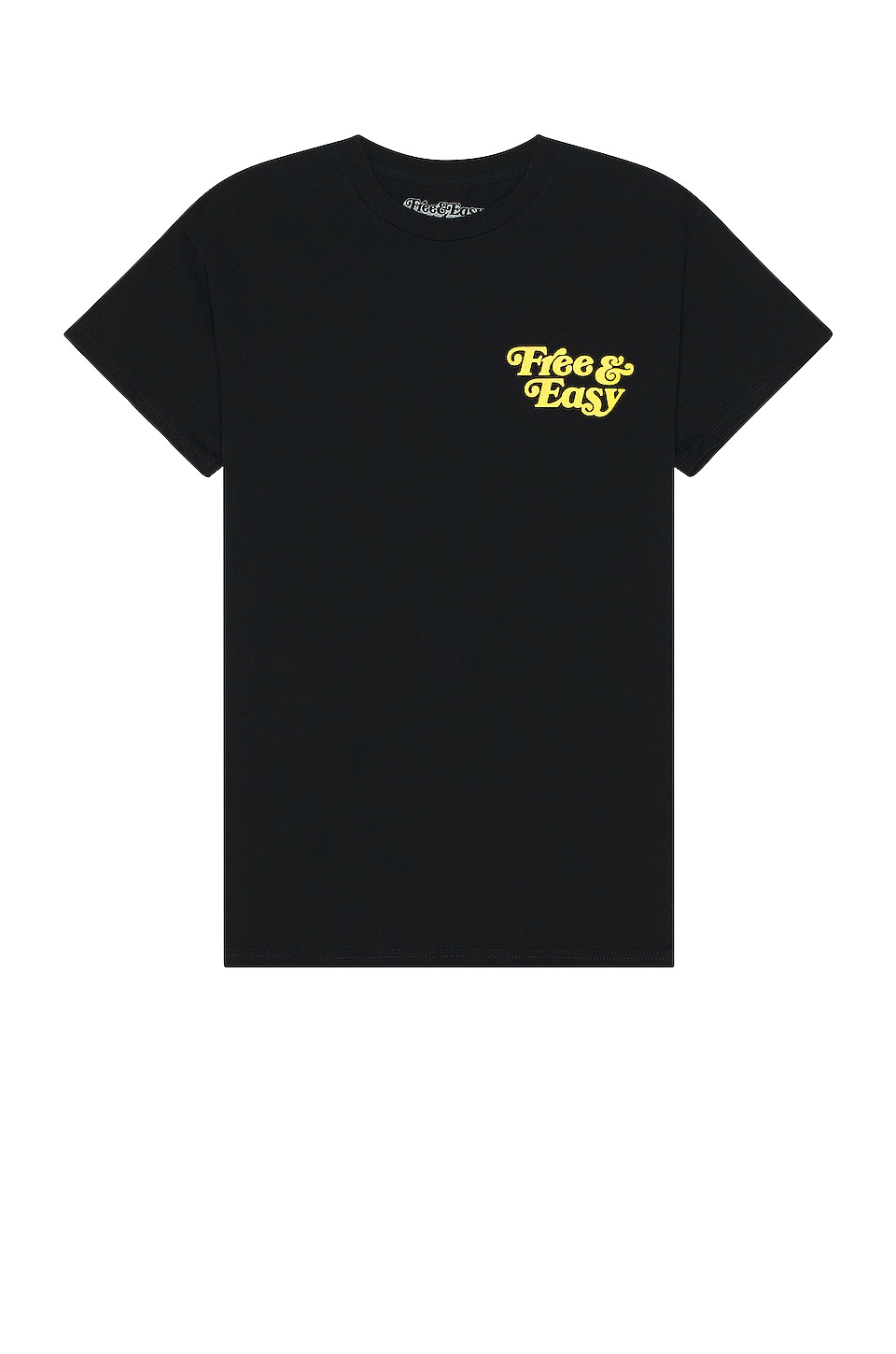 Free & Easy Be Happy La Tee en Black