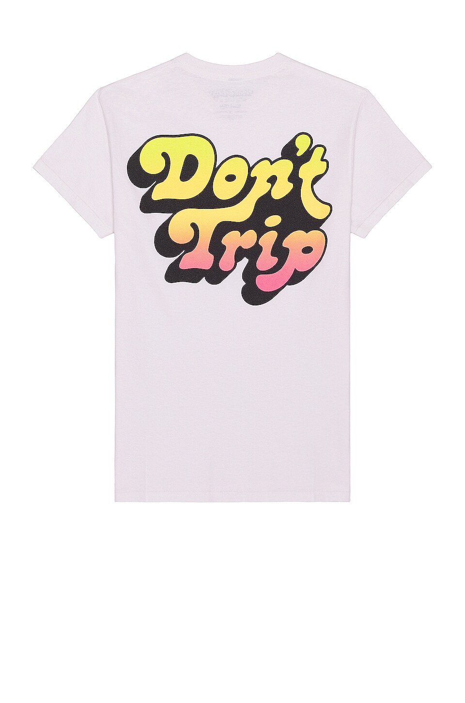 Free & Easy Don't Trip Shadow Tee in Coconut
