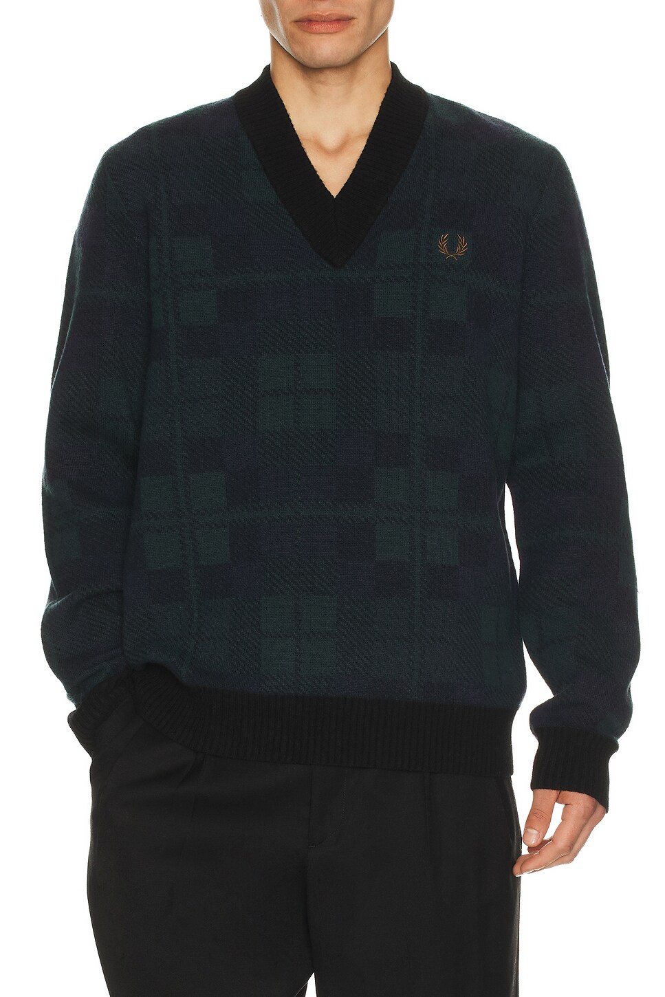 Fred Perry BLACK WATCH ジャンパー - Black Watch Tartan | REVOLVE
