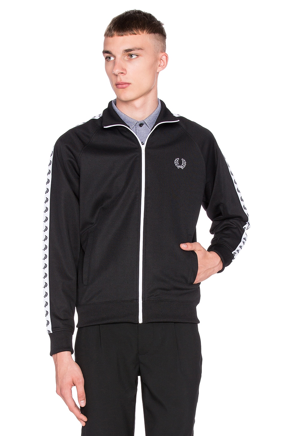 fred perry tricot track jacket
