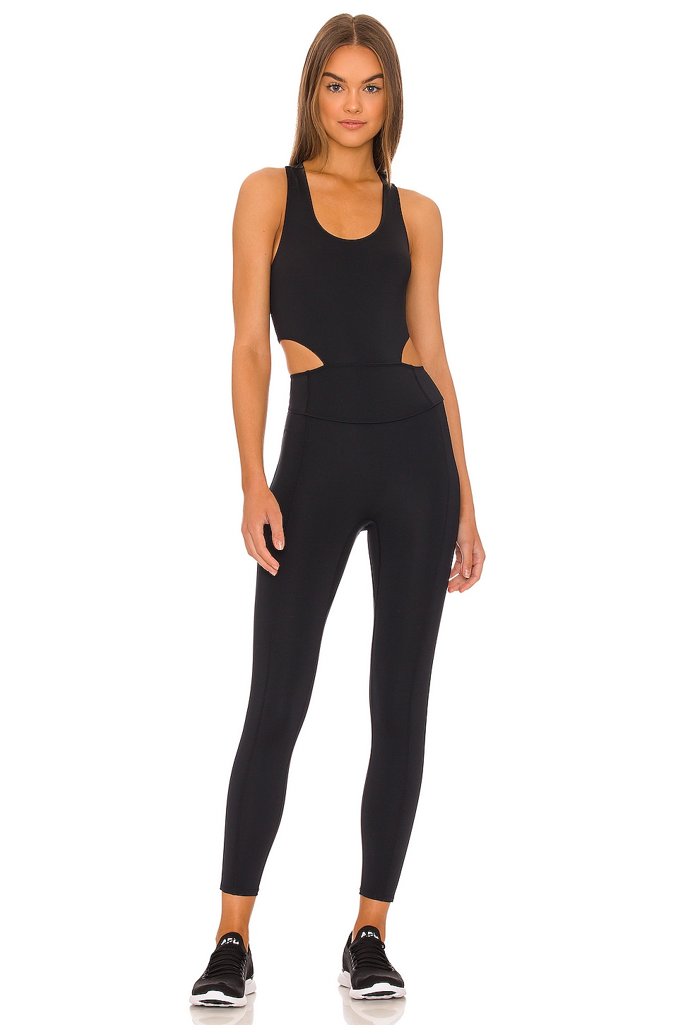 Free People x FP Movement Back It Up Onesie in Black | REVOLVE