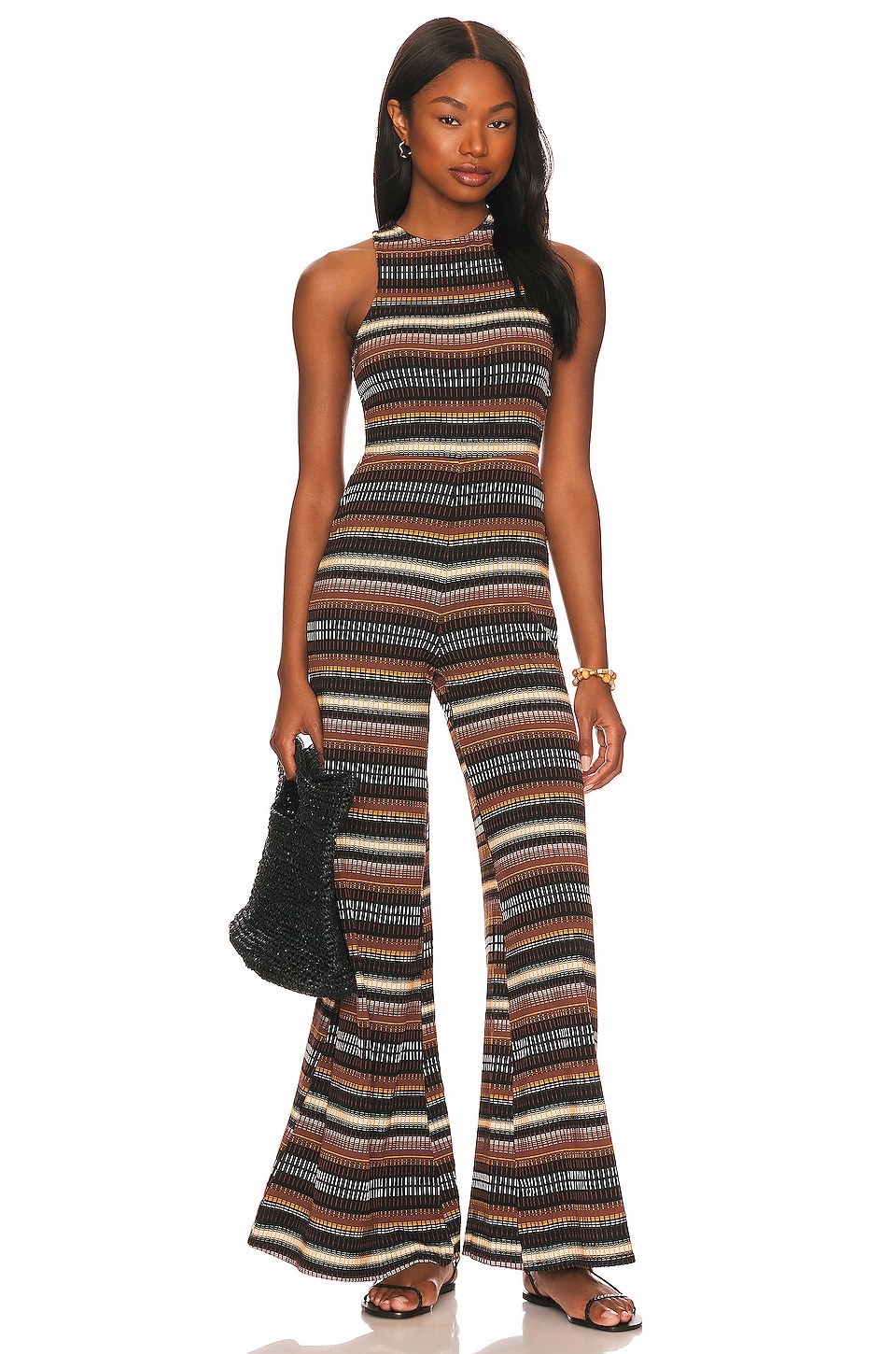 Free People Dixie Jumpsuit in Dark Combo REVOLVE